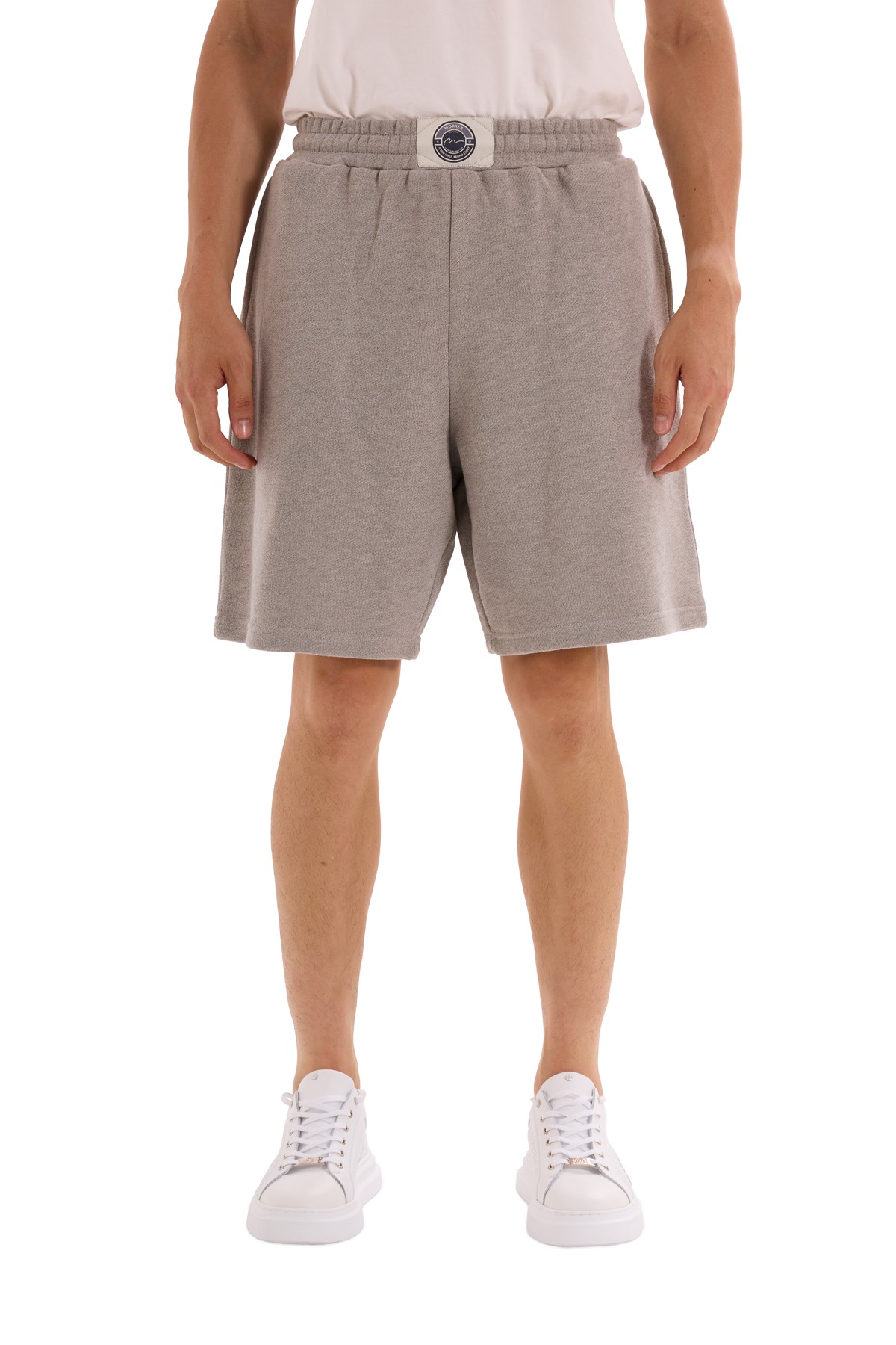 Dark Gray Crest Shorts