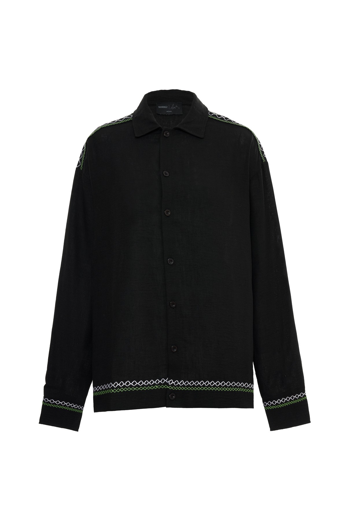Crochet Detailed Shirt K