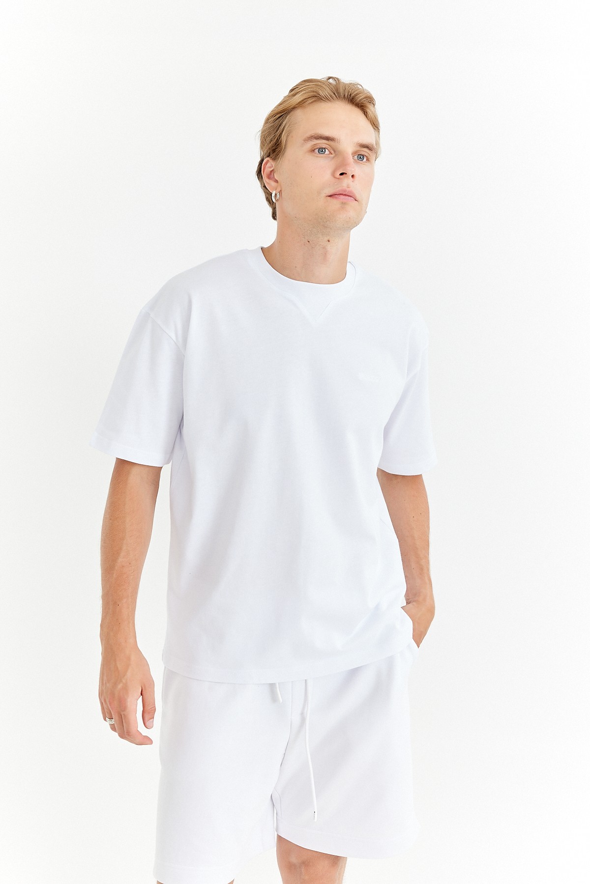 White Essentials Oversize T-Shirt