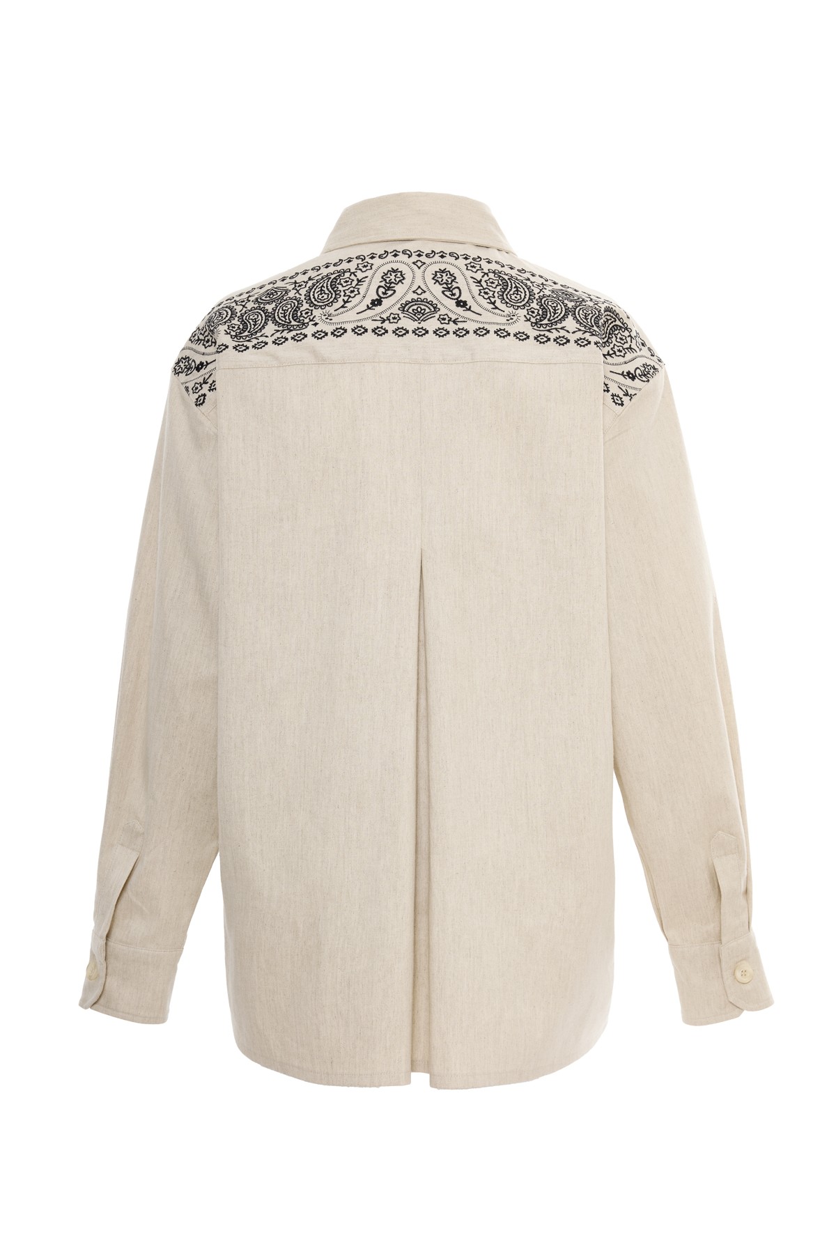 Anatolian Traces Embroidered Jacket // Cream