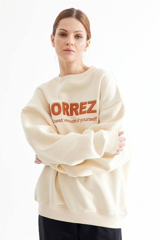 Eva Nakışlı Morrez Sweatshirt K