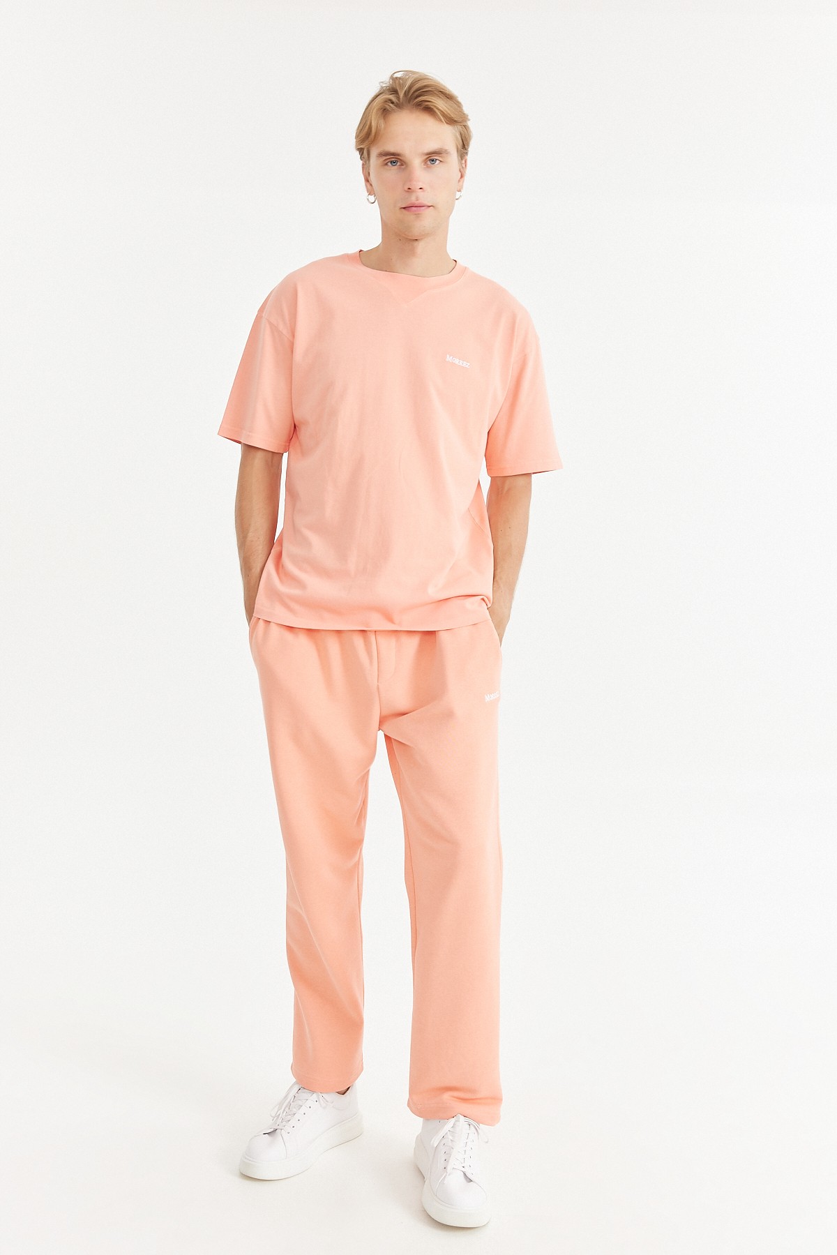 Peach Pink Essentials Oversize T-shirt