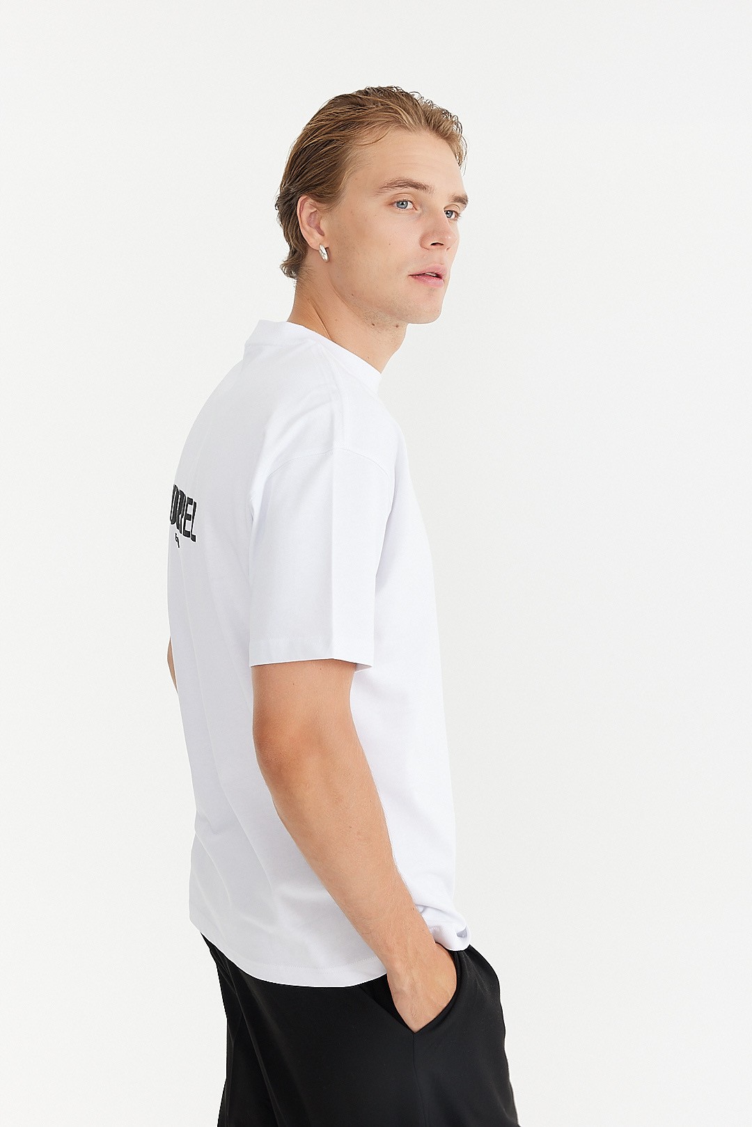 Morrez Embossed Printed T-Shirt