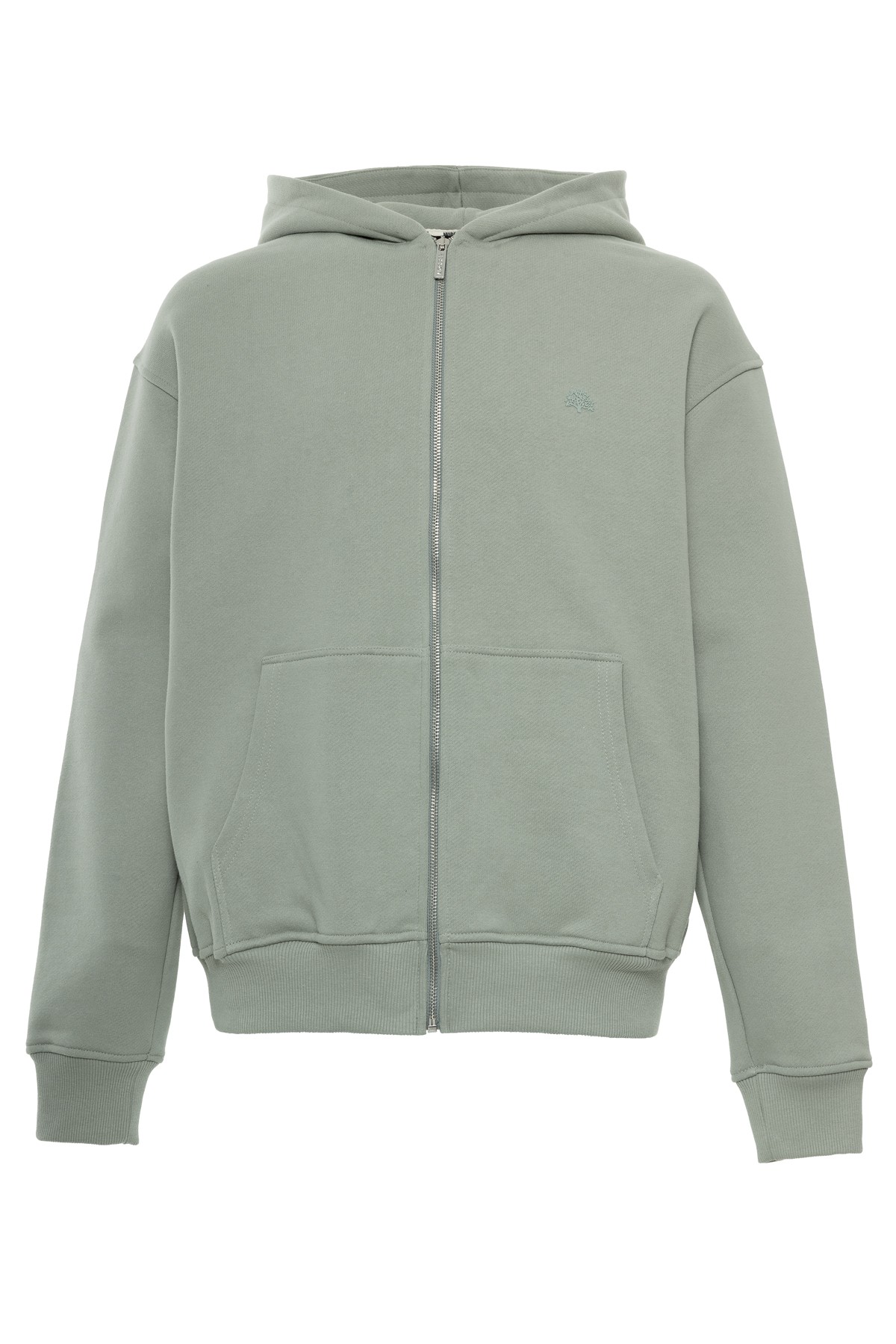 Injection Printing Zipper Sweatshirt
