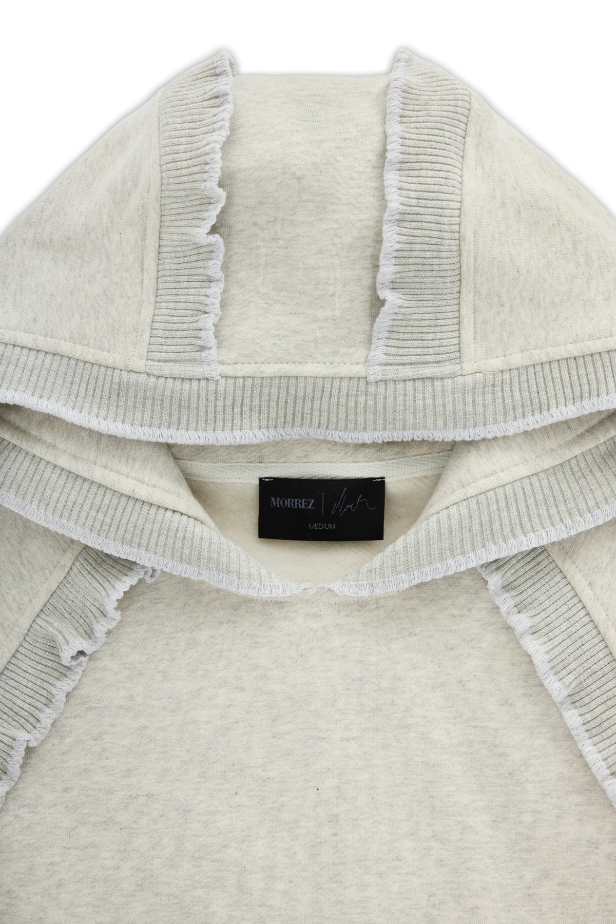 Loop Edge Triko Detaylı Sweatshirt Gri