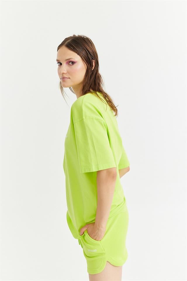 Yeşil Essentials Oversize T-Shirt K
