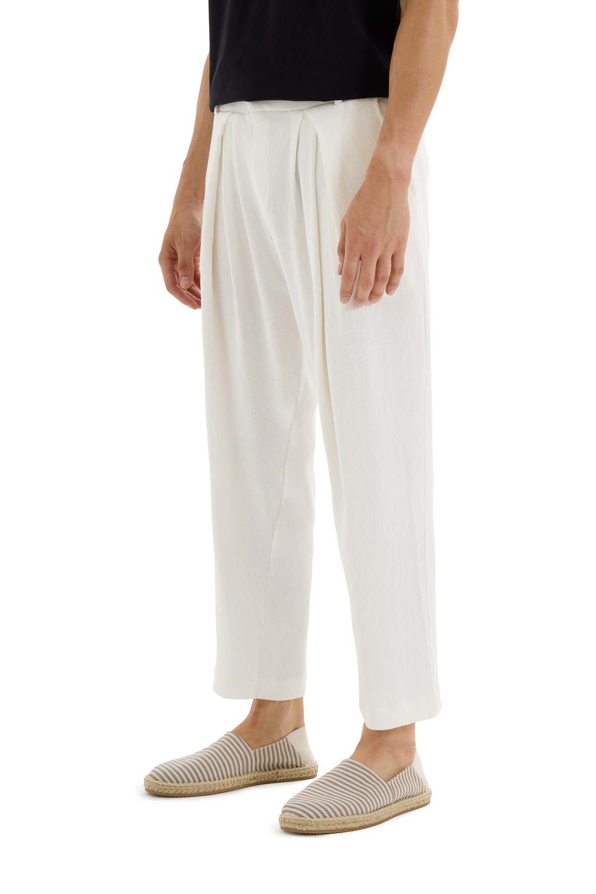 Pleated Ottoman Trousers