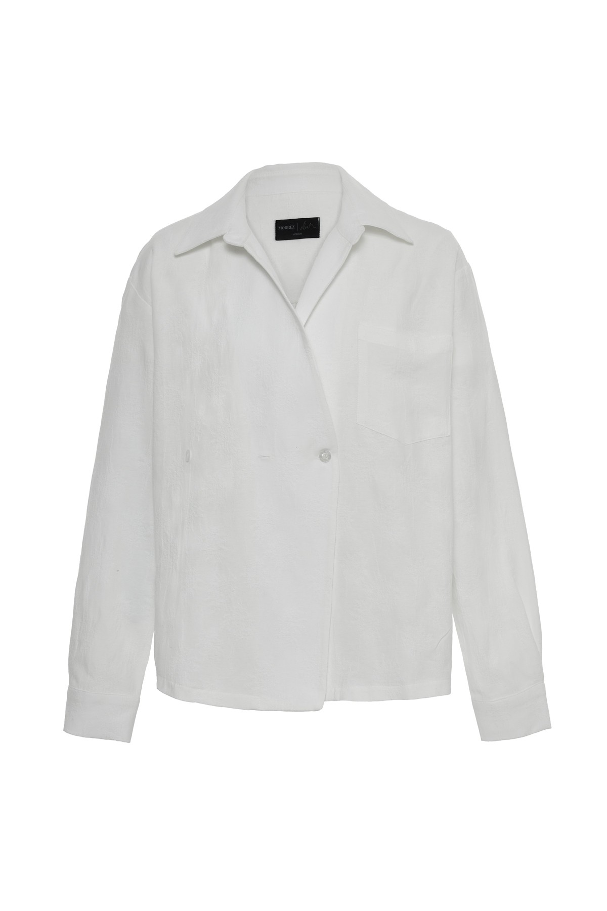 White Whisper Jacquard Shirt K