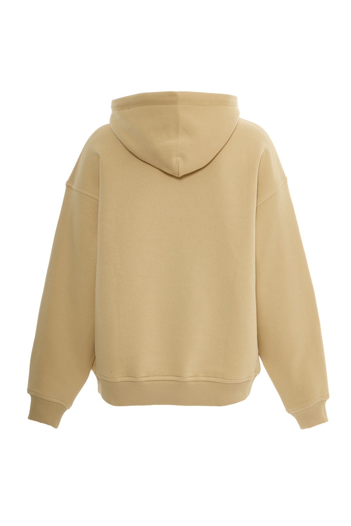 Beige Hooded Sweatshirt K