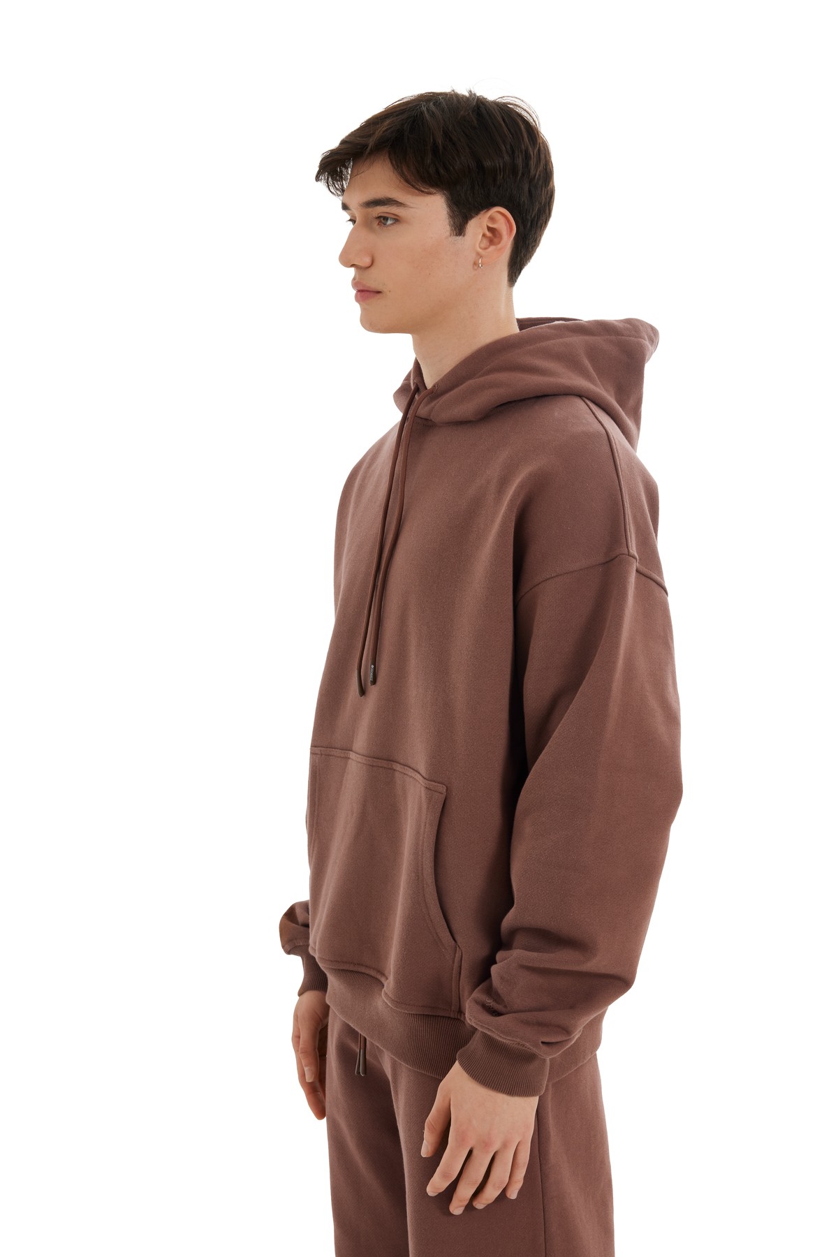 Injection Printing Hooded Sweatshirt