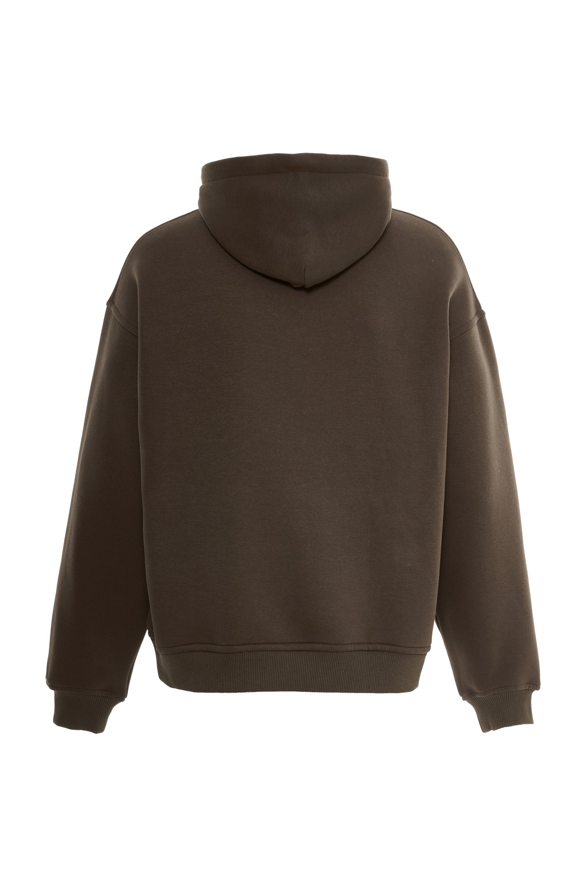 Brown Hooded Sweatshirt