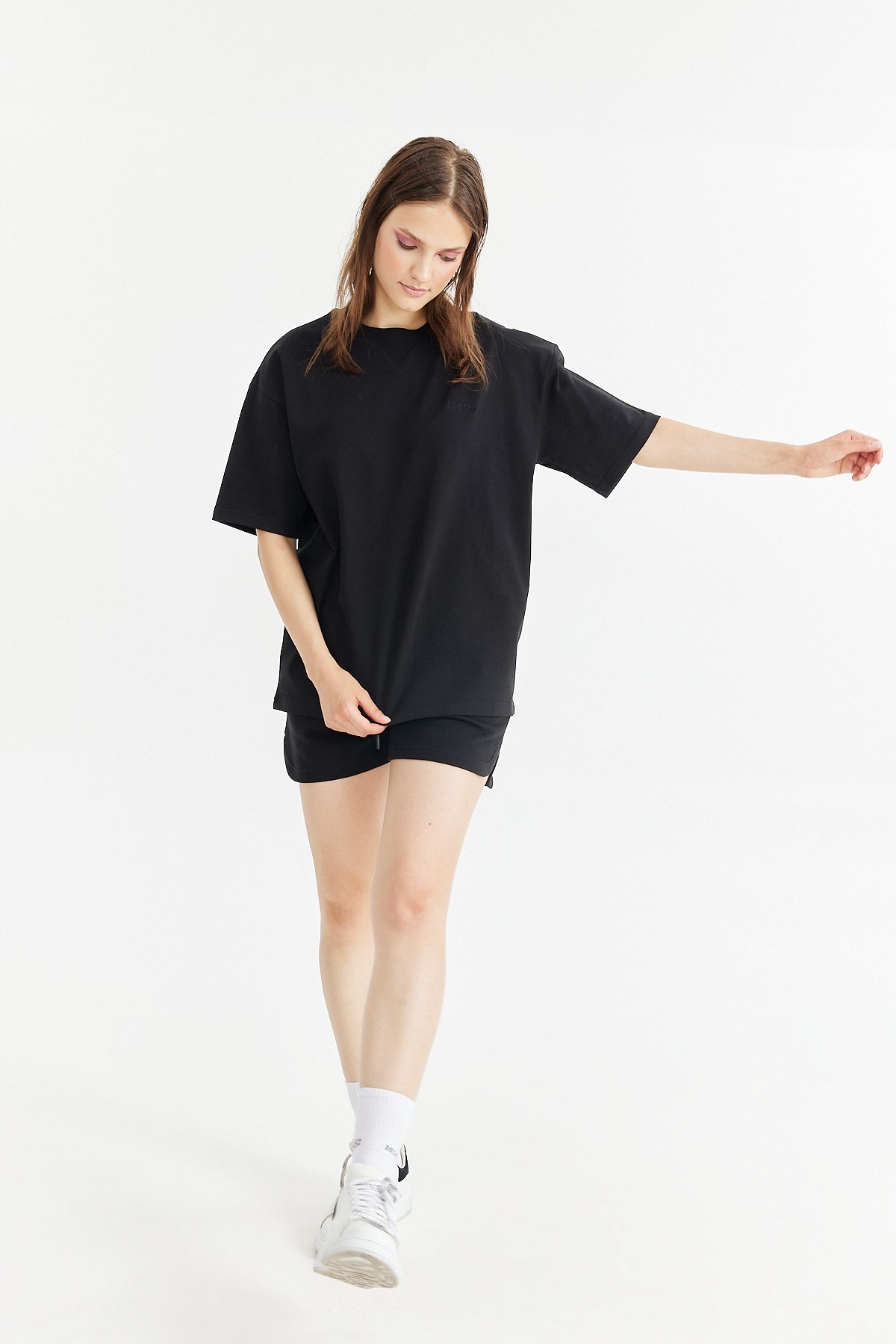 Black Essentials Oversize T-Shirt K