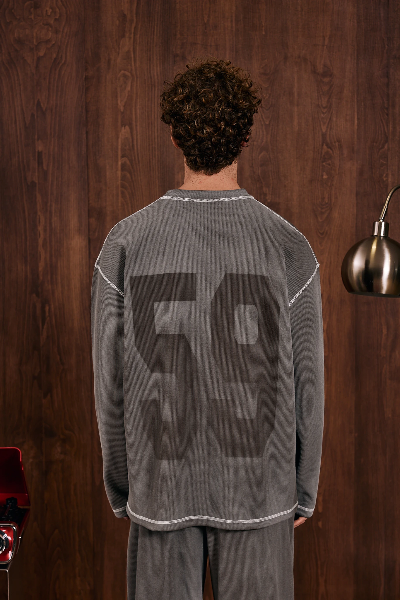 Off- Duty Spray Sweatshirt Antrasit