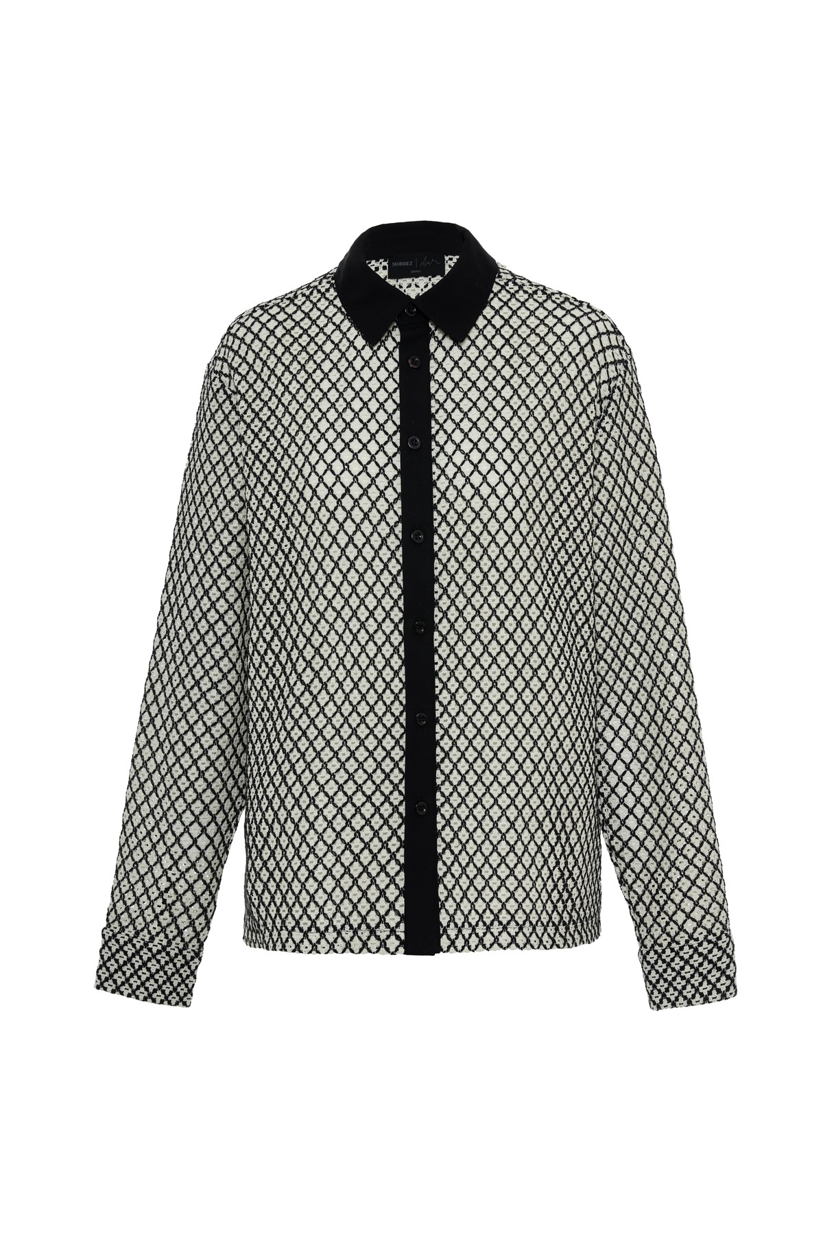 Monochrome Grace Lace Shirt K