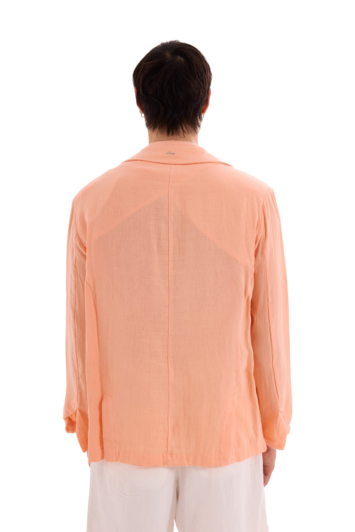 Peach Pink Muslin Jacket