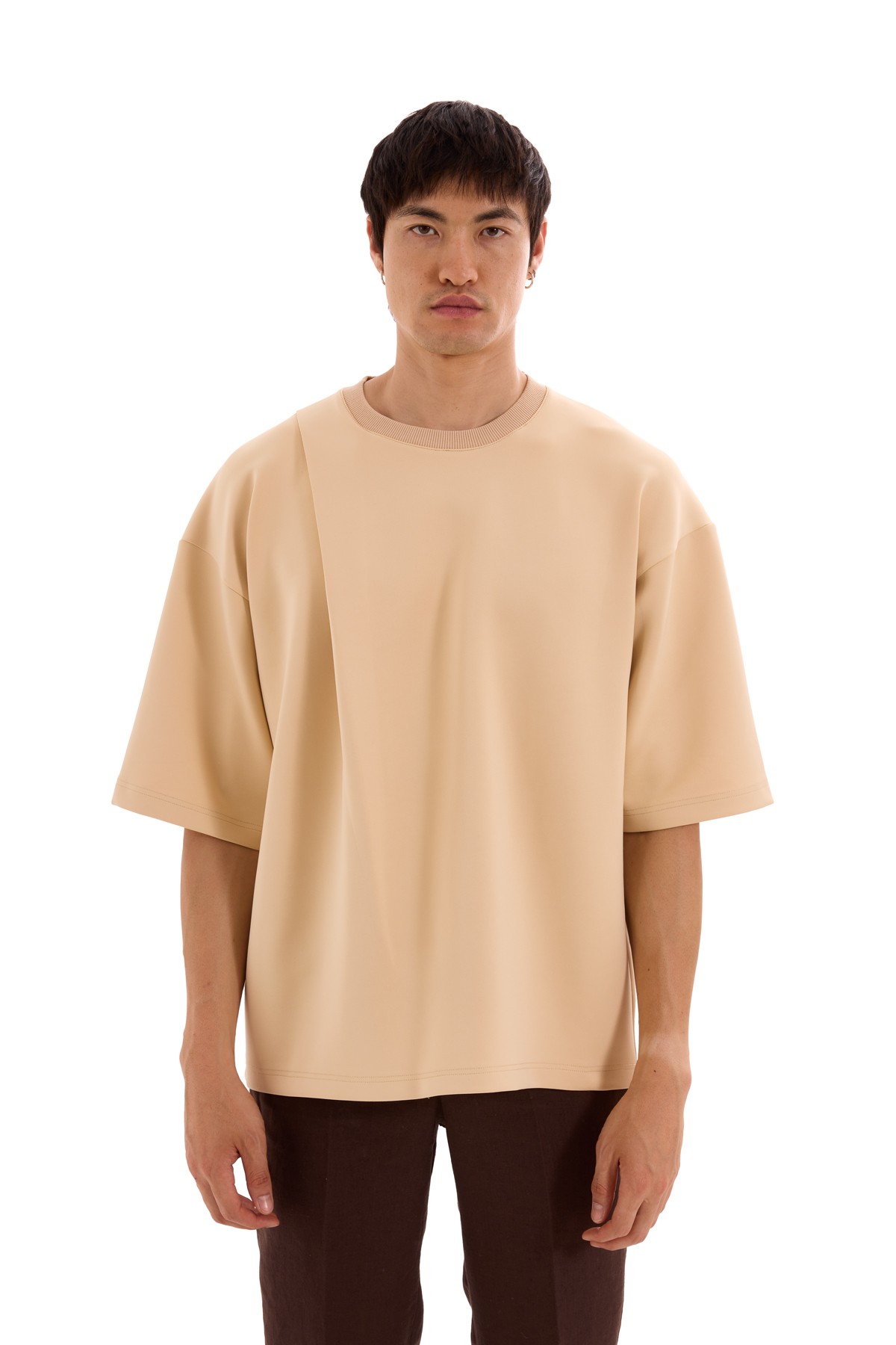 Scuba Pleated T-Shirt