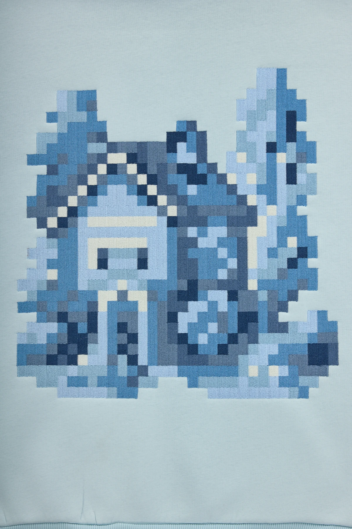 404 Not Found; Home Nakış Detaylı Hoodie Mavi