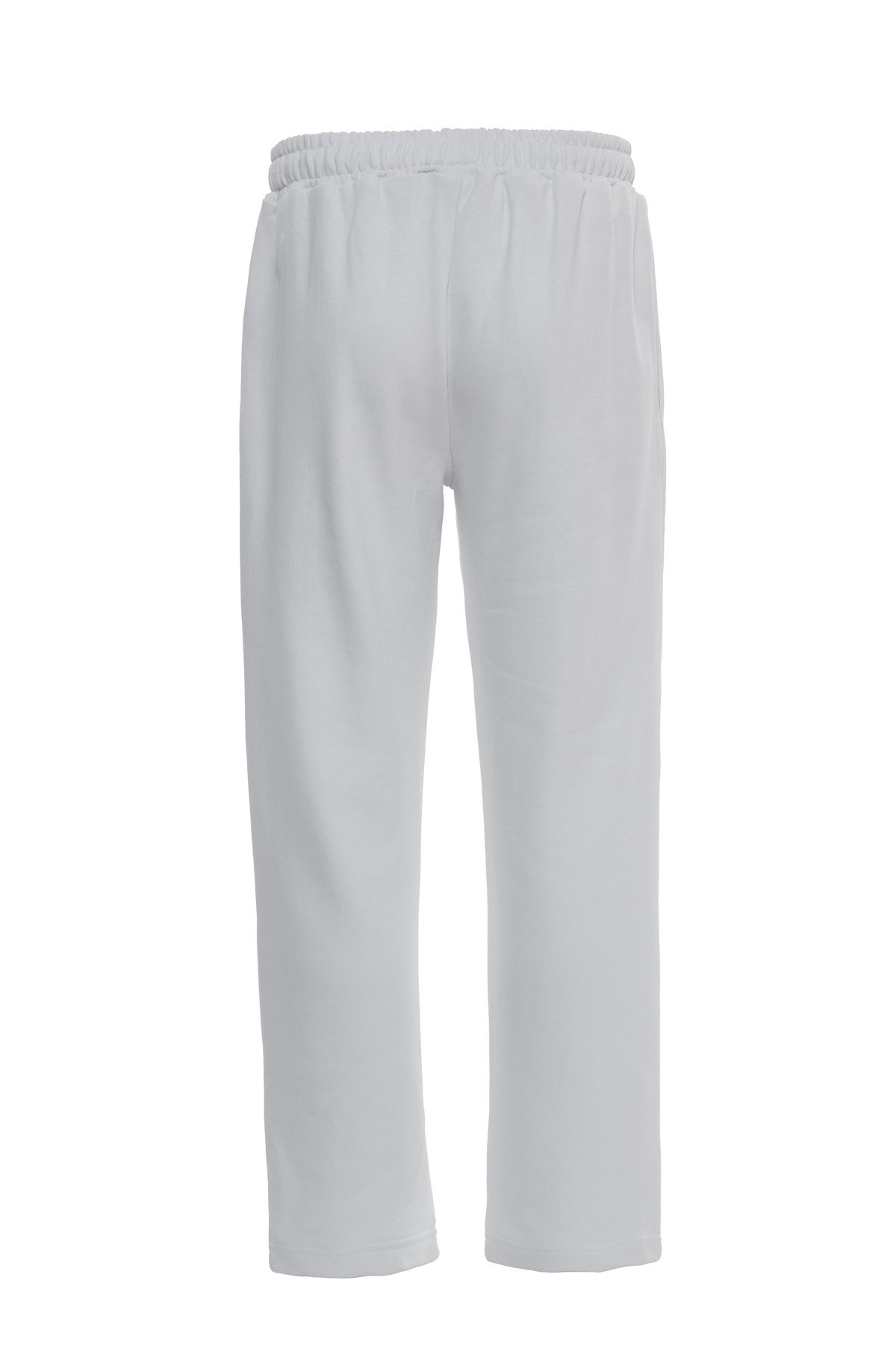 White Embroidery Detailed Jogger