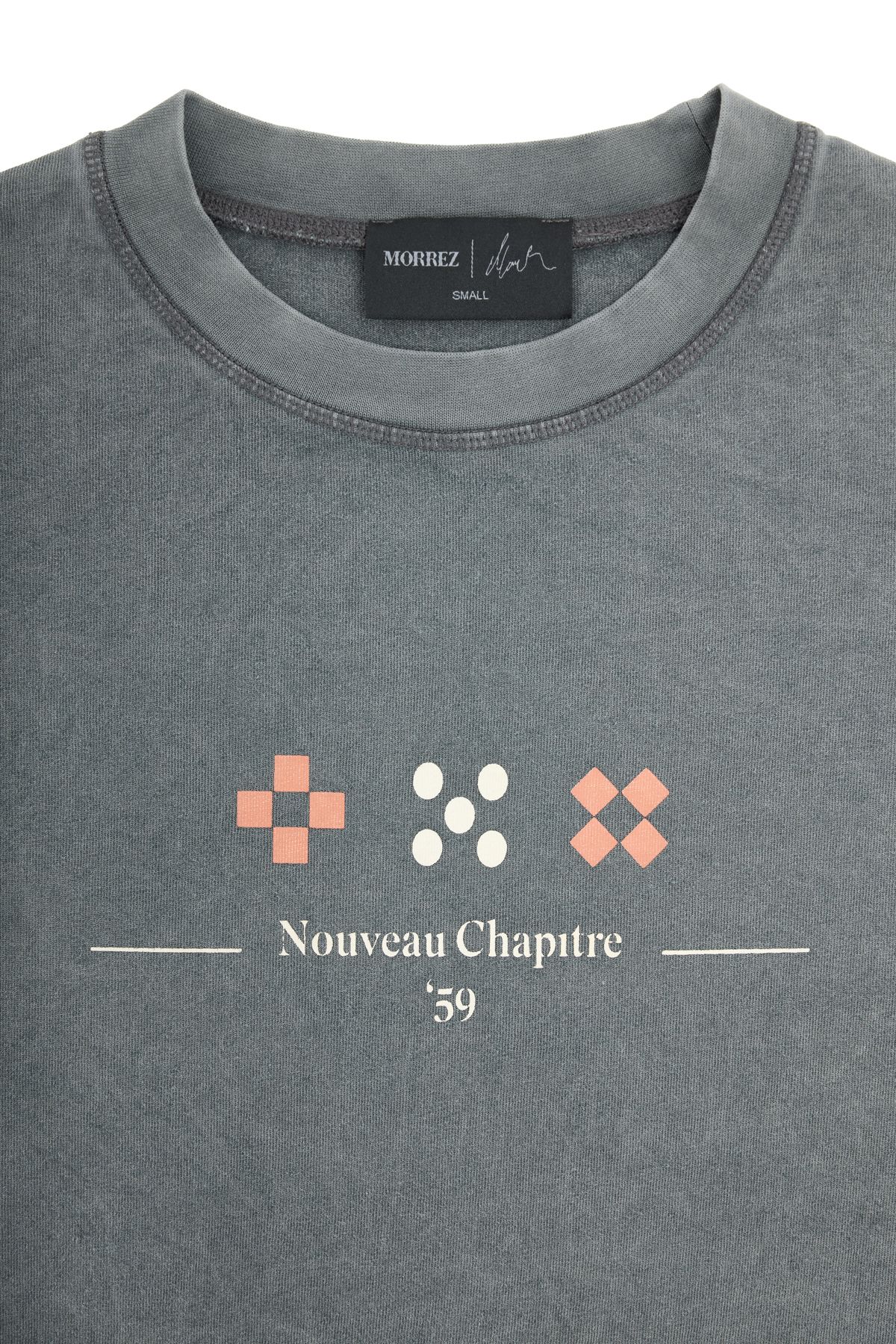 Nouveau Chapitre Yıkamalı Bisiklet Yaka Sweatshirt K