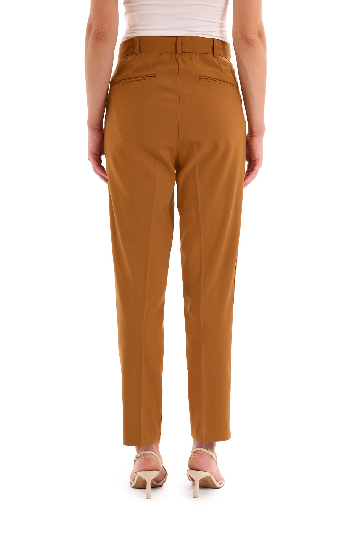 Wide Leg Woven Trousers