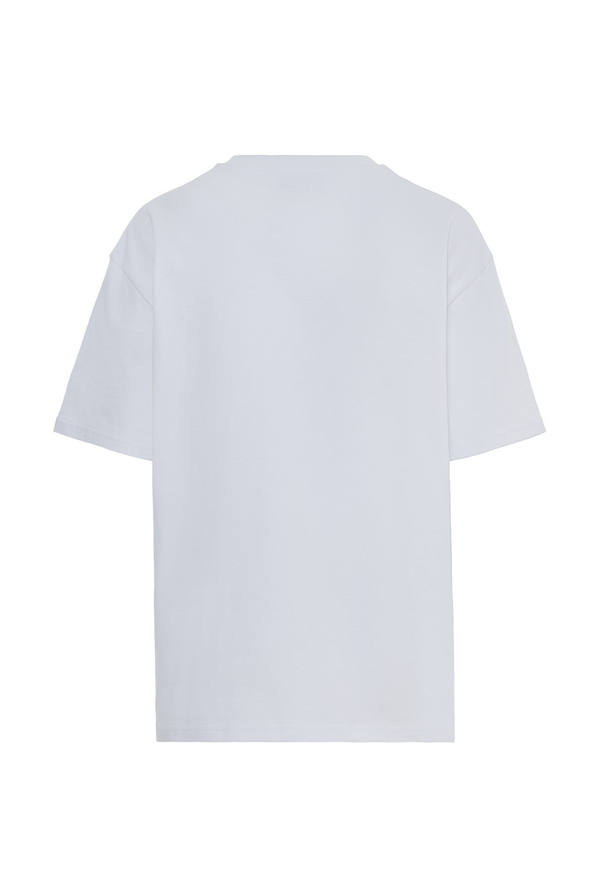 White Embroidered T-Shirt