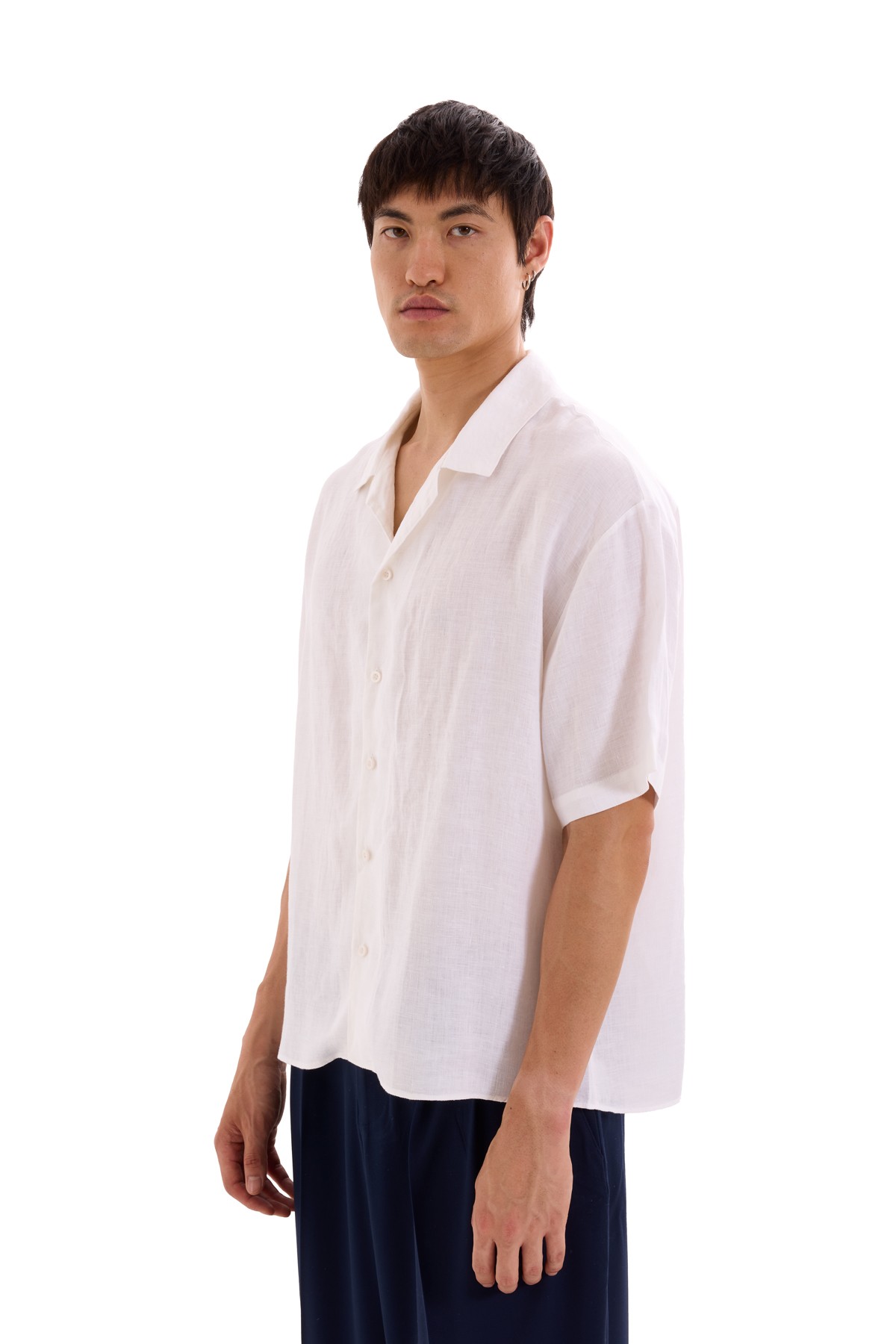 100% Linen Short Sleeve Shirt