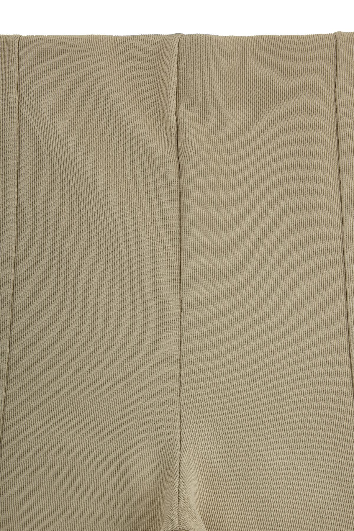 Ecru Stitched Leggings
