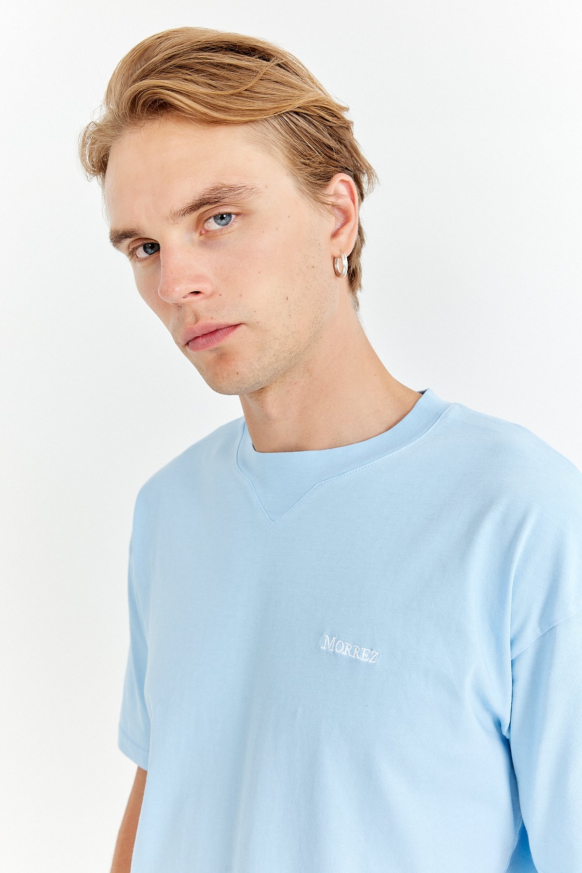 Blue Essentials Oversize T-Shirt