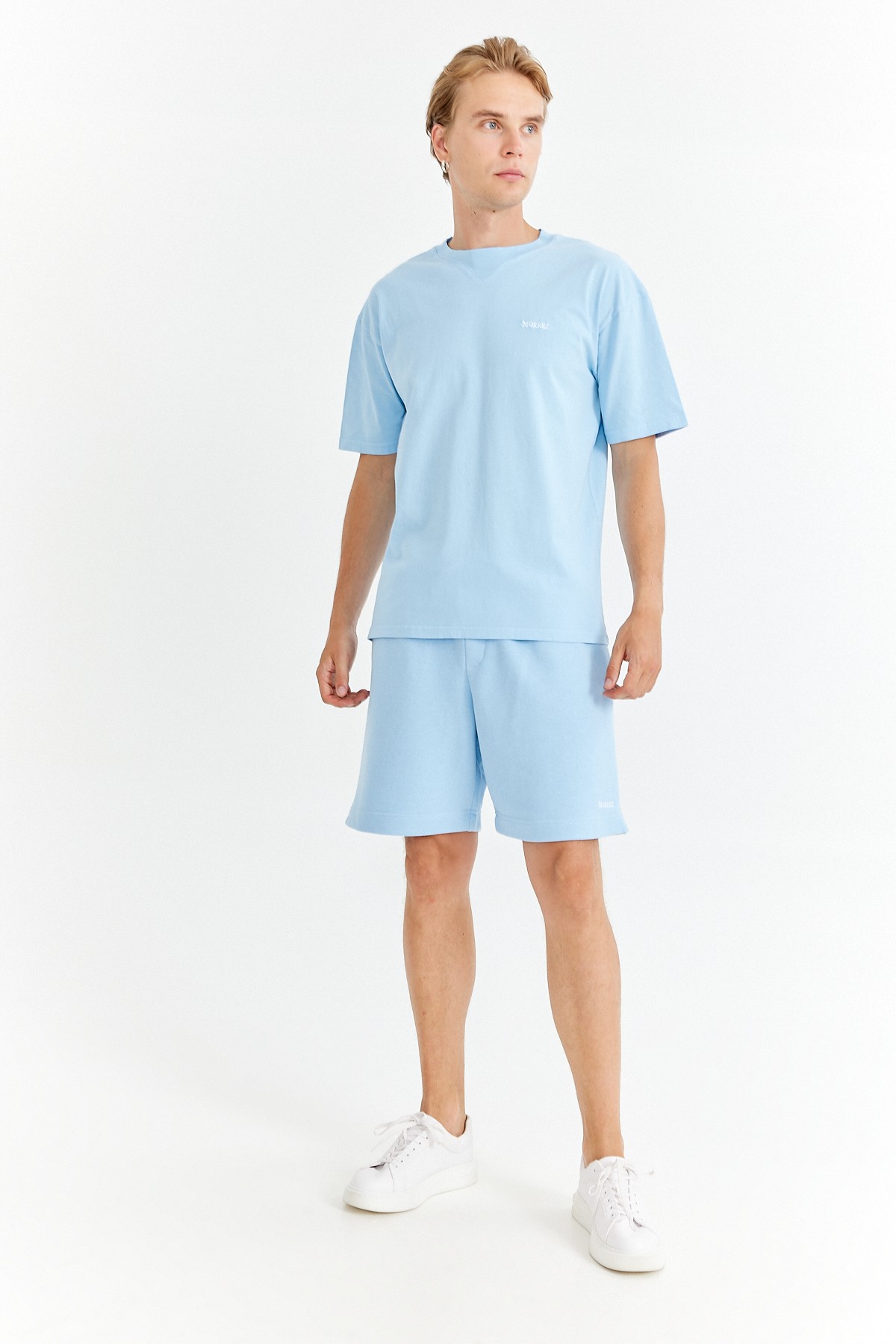 Blue Essentials Oversize T-Shirt