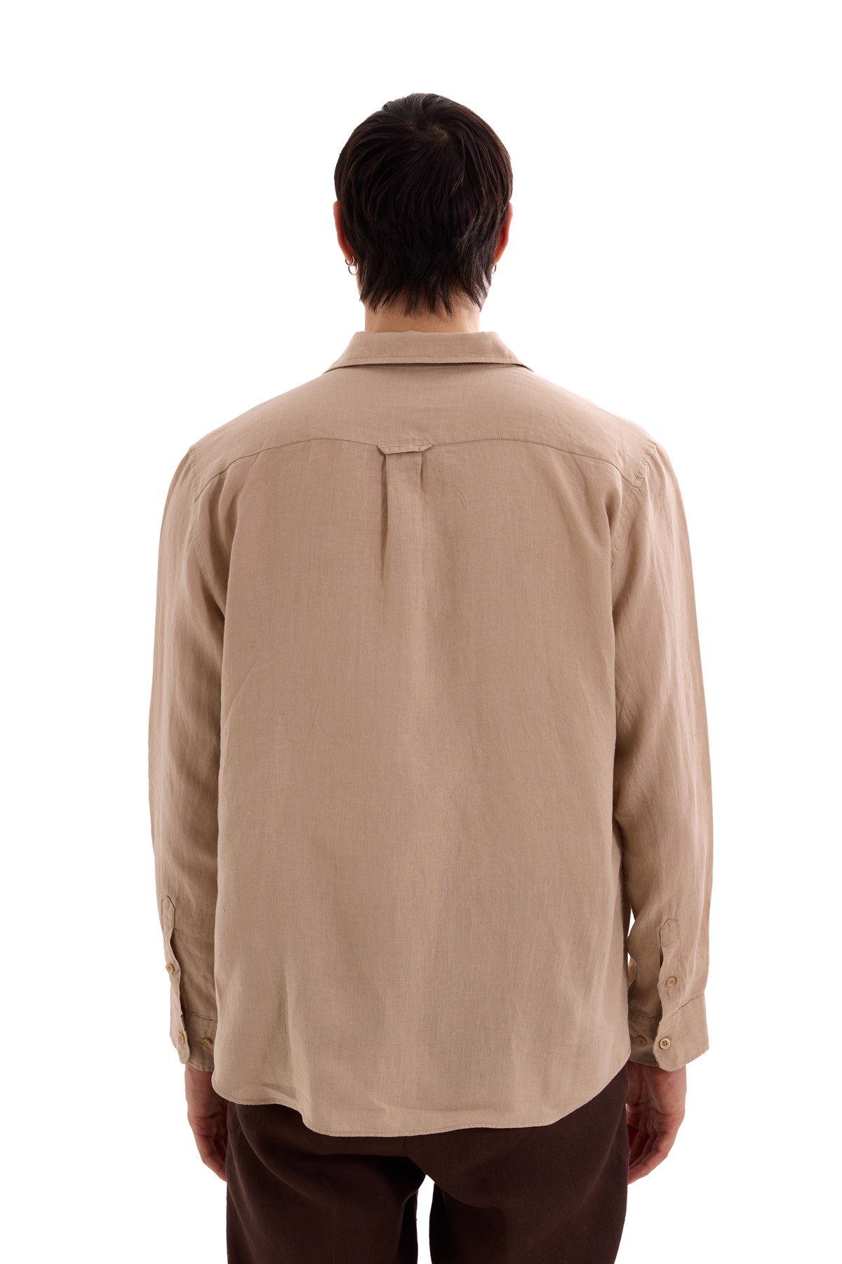 100% Linen Long Sleeve Shirt