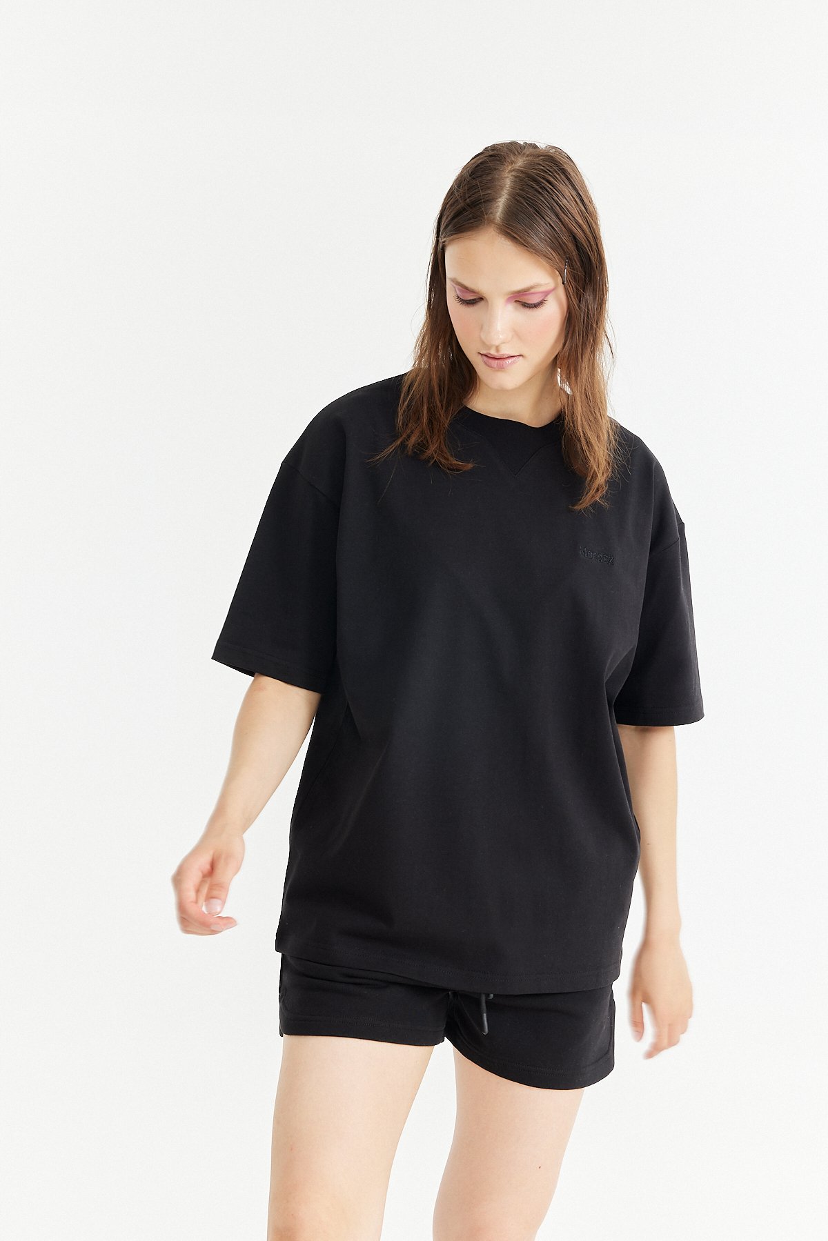 Black Essentials Oversize T-Shirt K