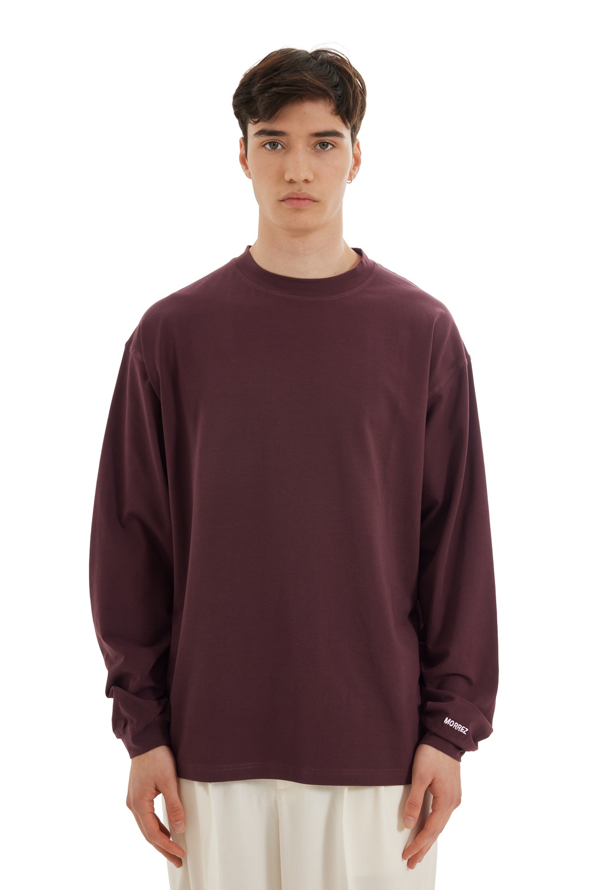 Claret Red Long Sleeve Sweatshirt