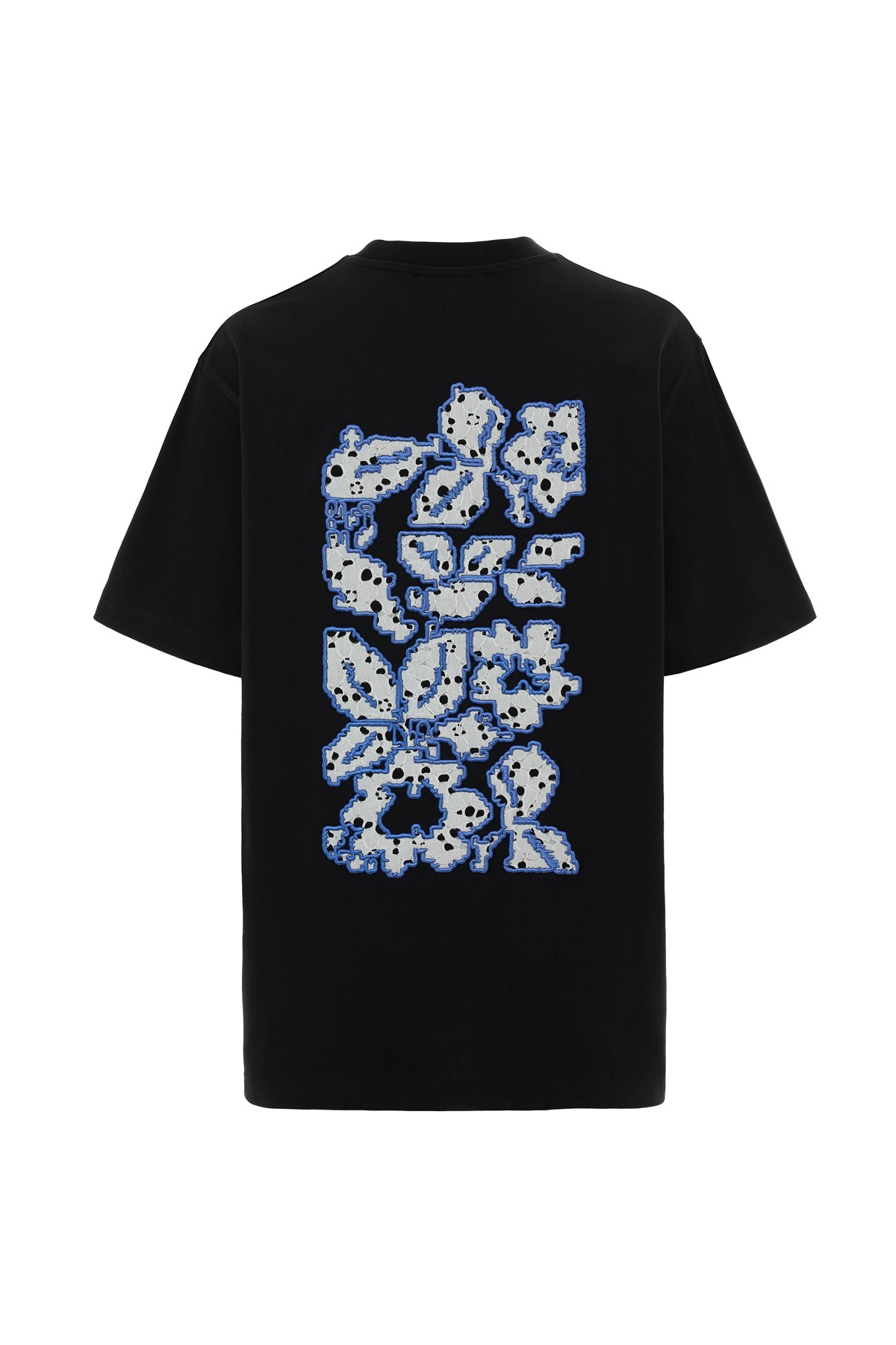 Heirlace Lace and Embroidery Detailed T-Shirt K