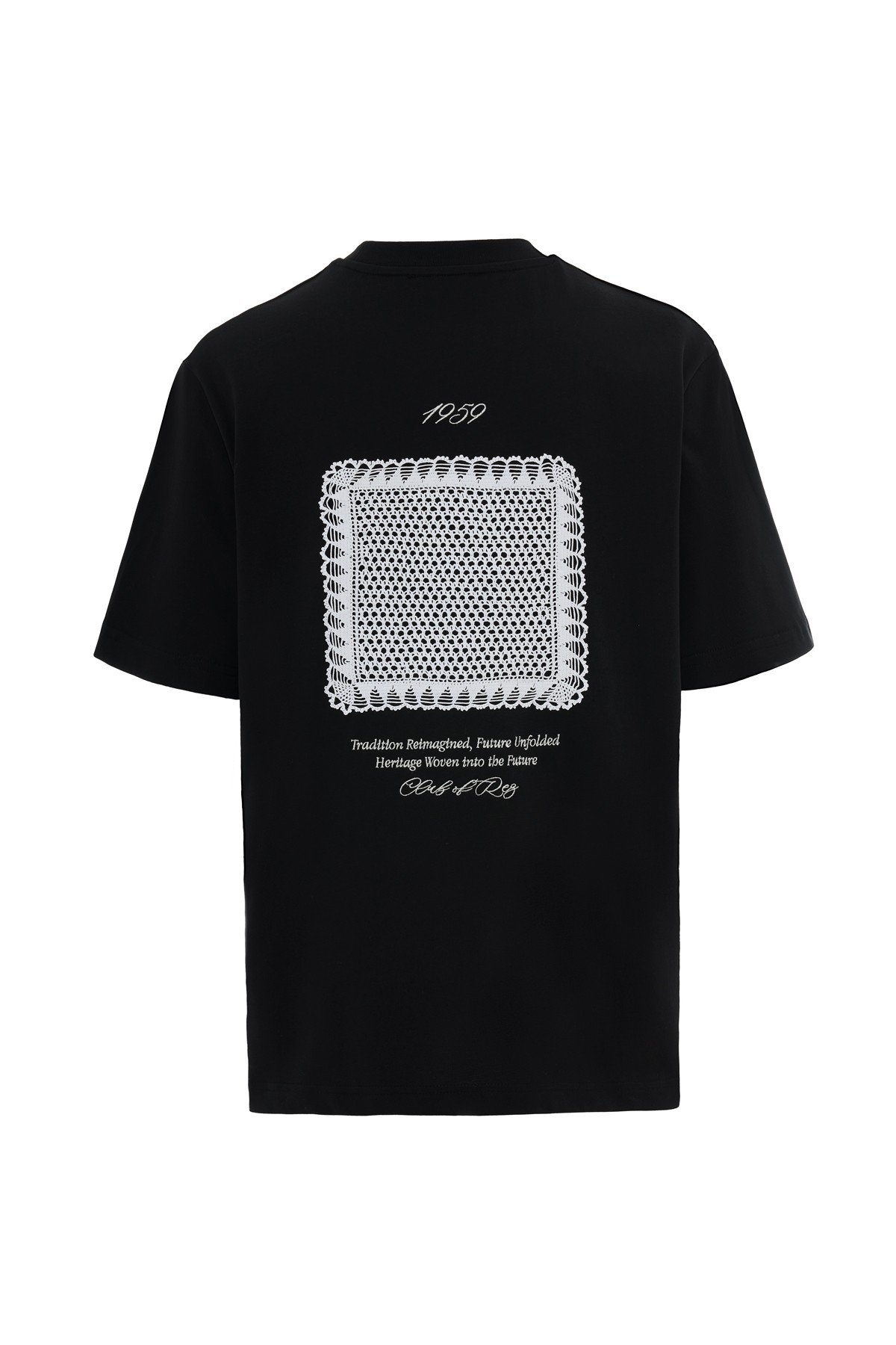 Handcrafted Lace T-Shirt Mazi K