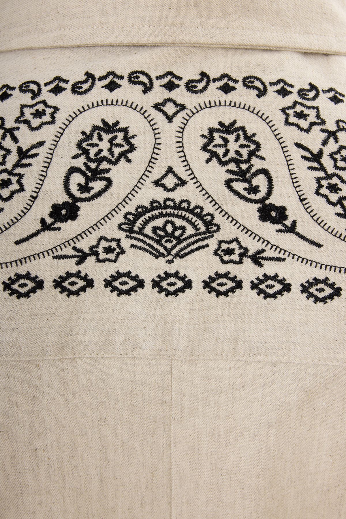 Anatolian Traces Embroidered Jacket // Cream