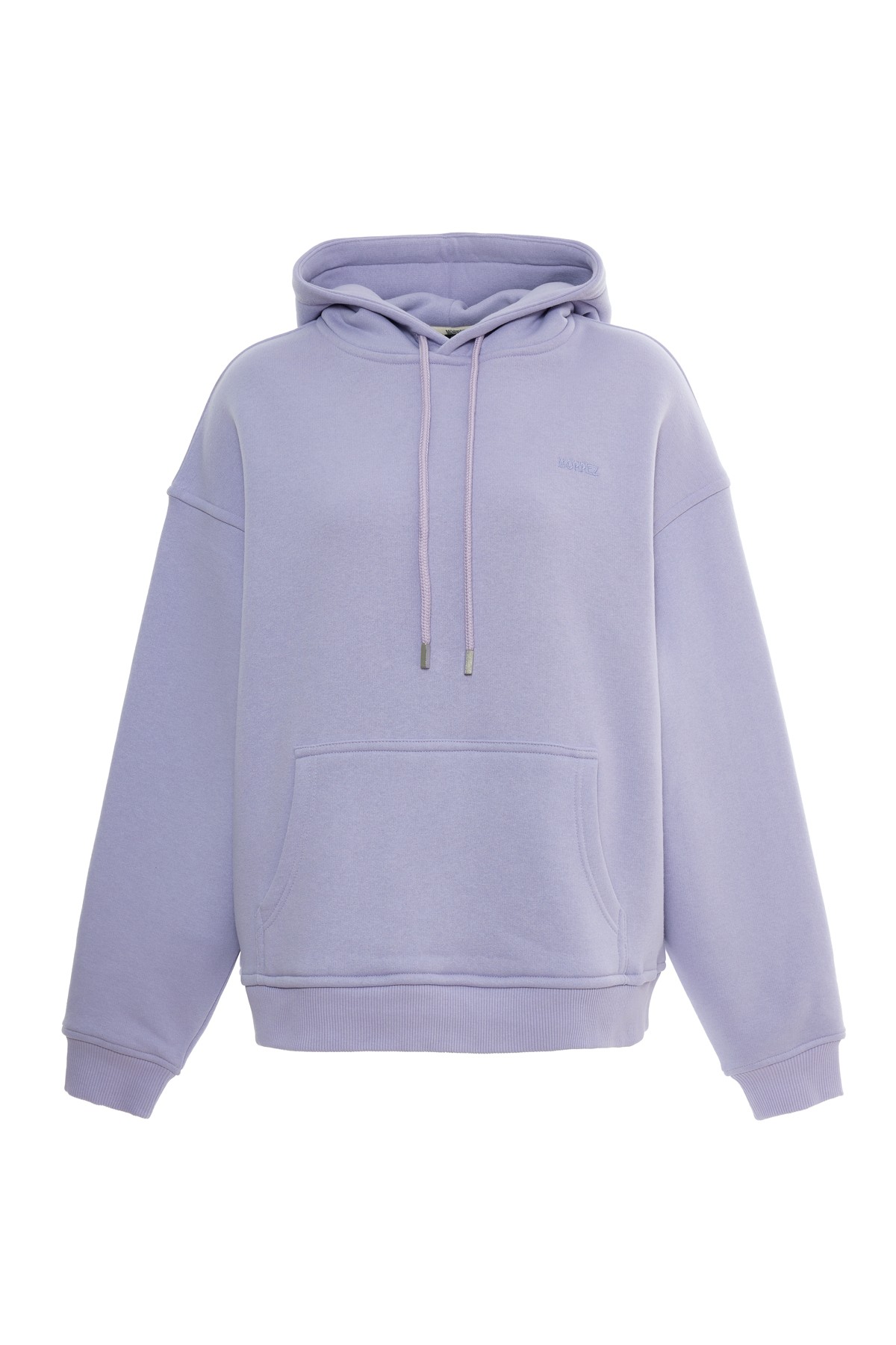 Lila Kapüşonlu Sweatshirt K