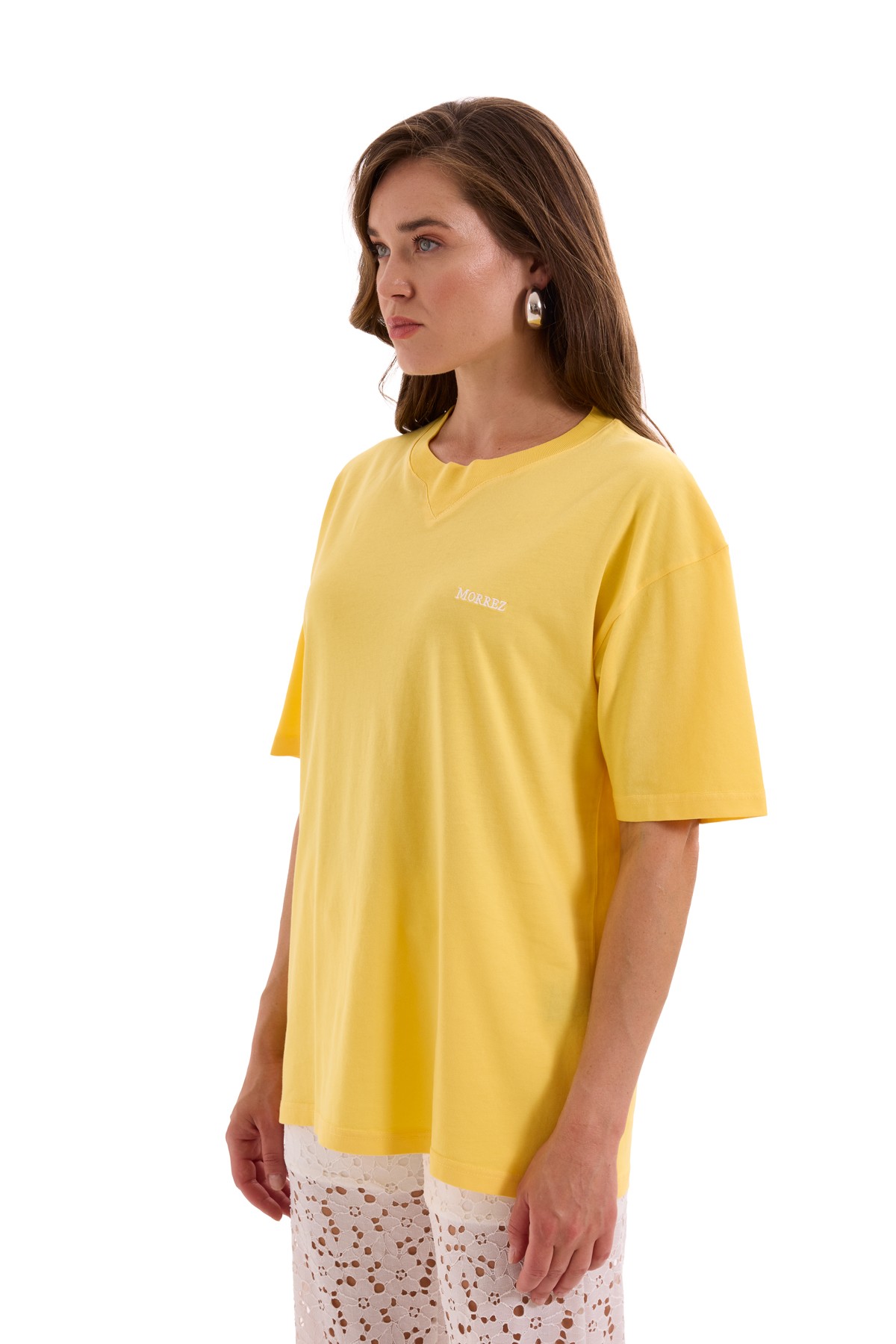 Yellow Essentials Oversize T-Shirt K