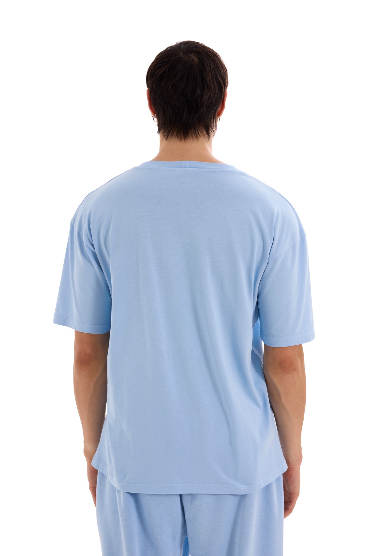 Blue Essentials Oversize T-Shirt