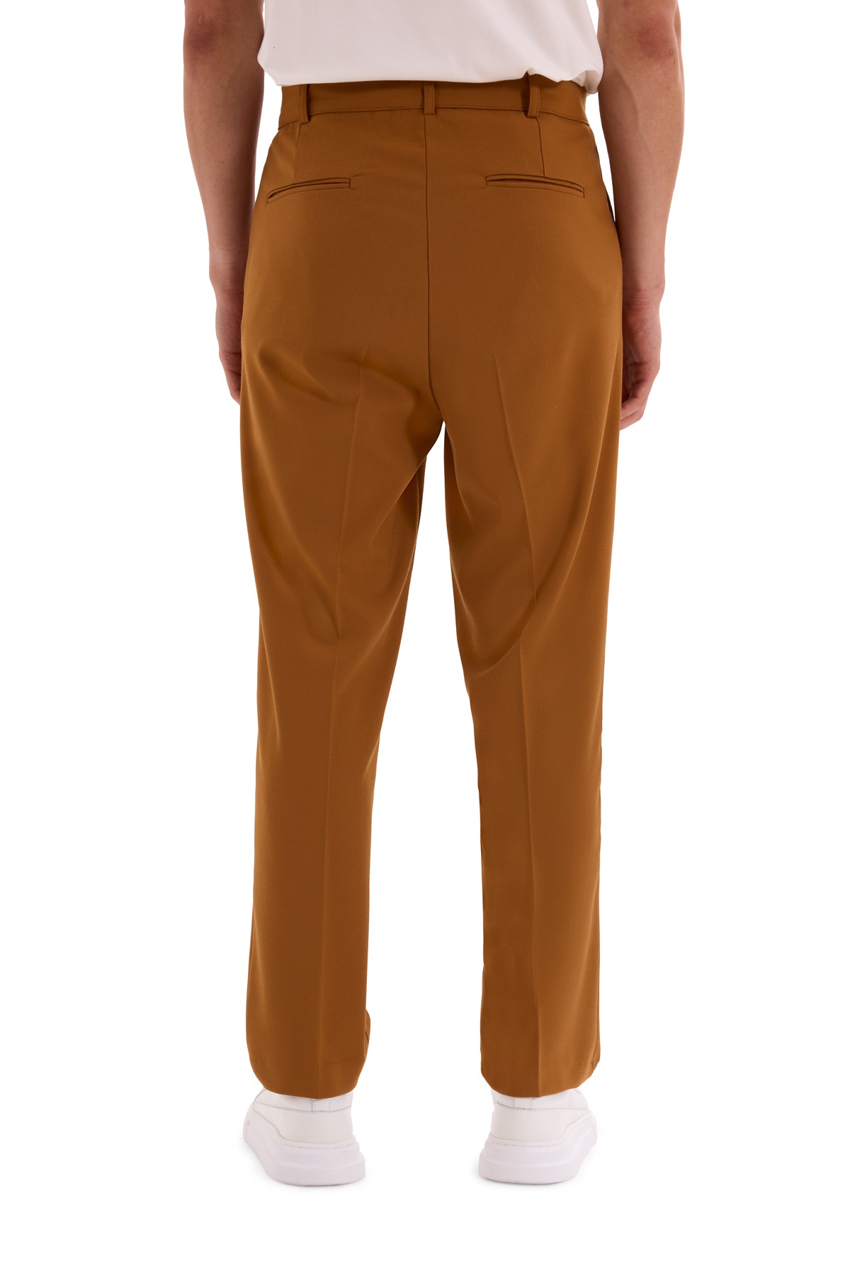 Wide Leg Woven Trousers