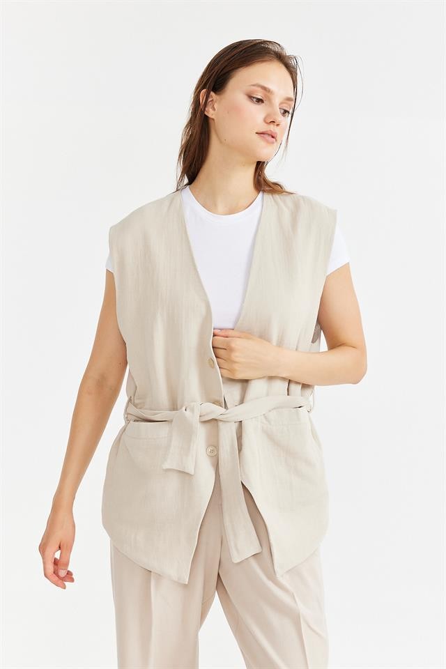 Oversize Muslin Vest K