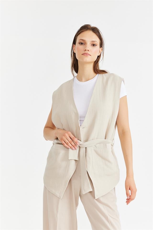 Oversize Muslin Vest K