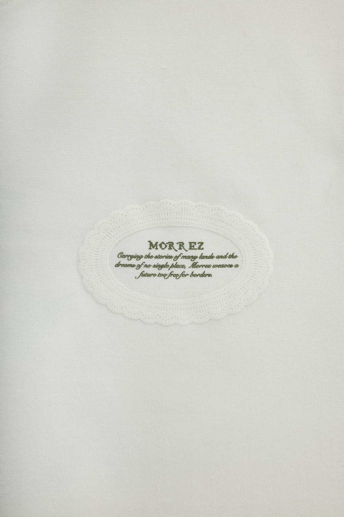 Orange Blossom Kabartma Baskılı T-Shirt K
