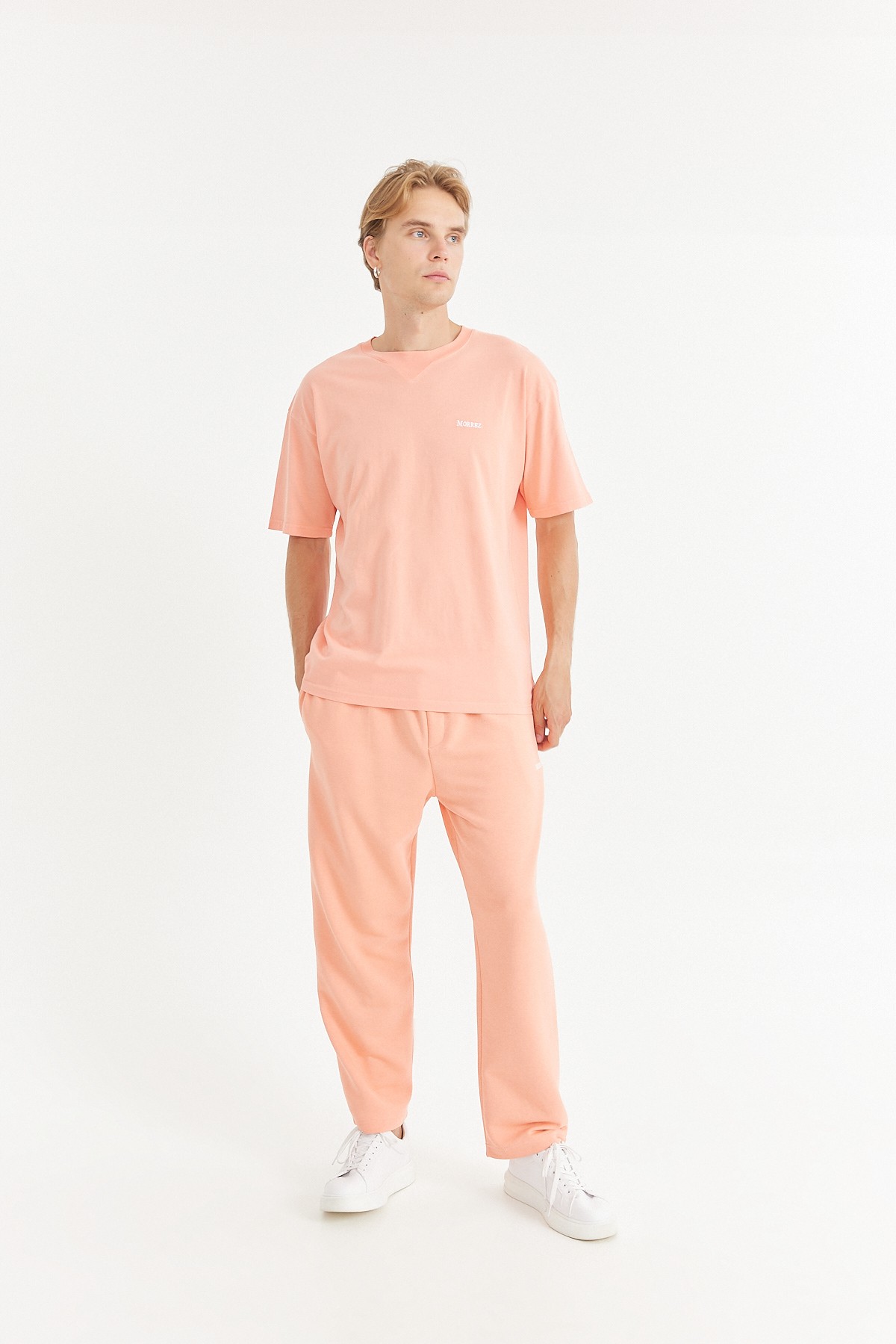 Peach Pink Essentials Oversize T-shirt