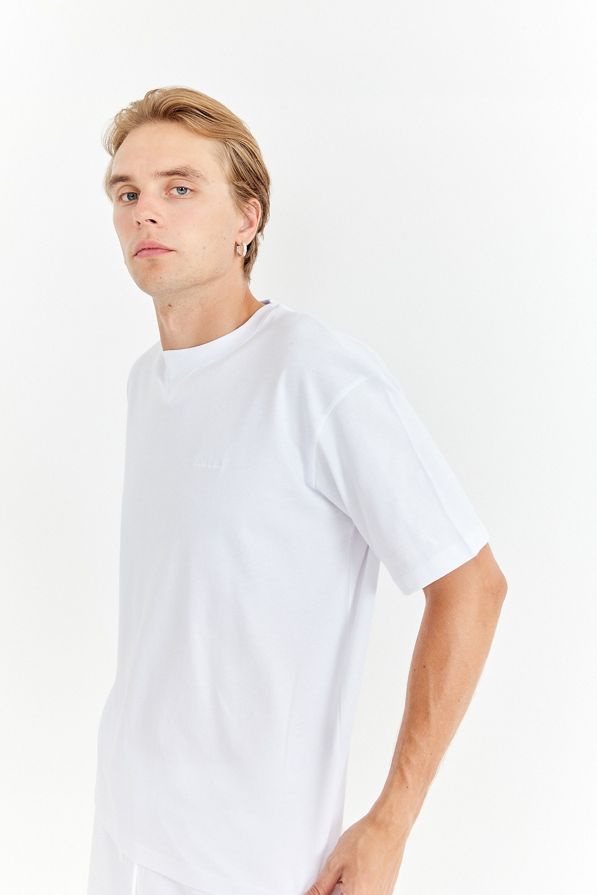 White Essentials Oversize T-Shirt