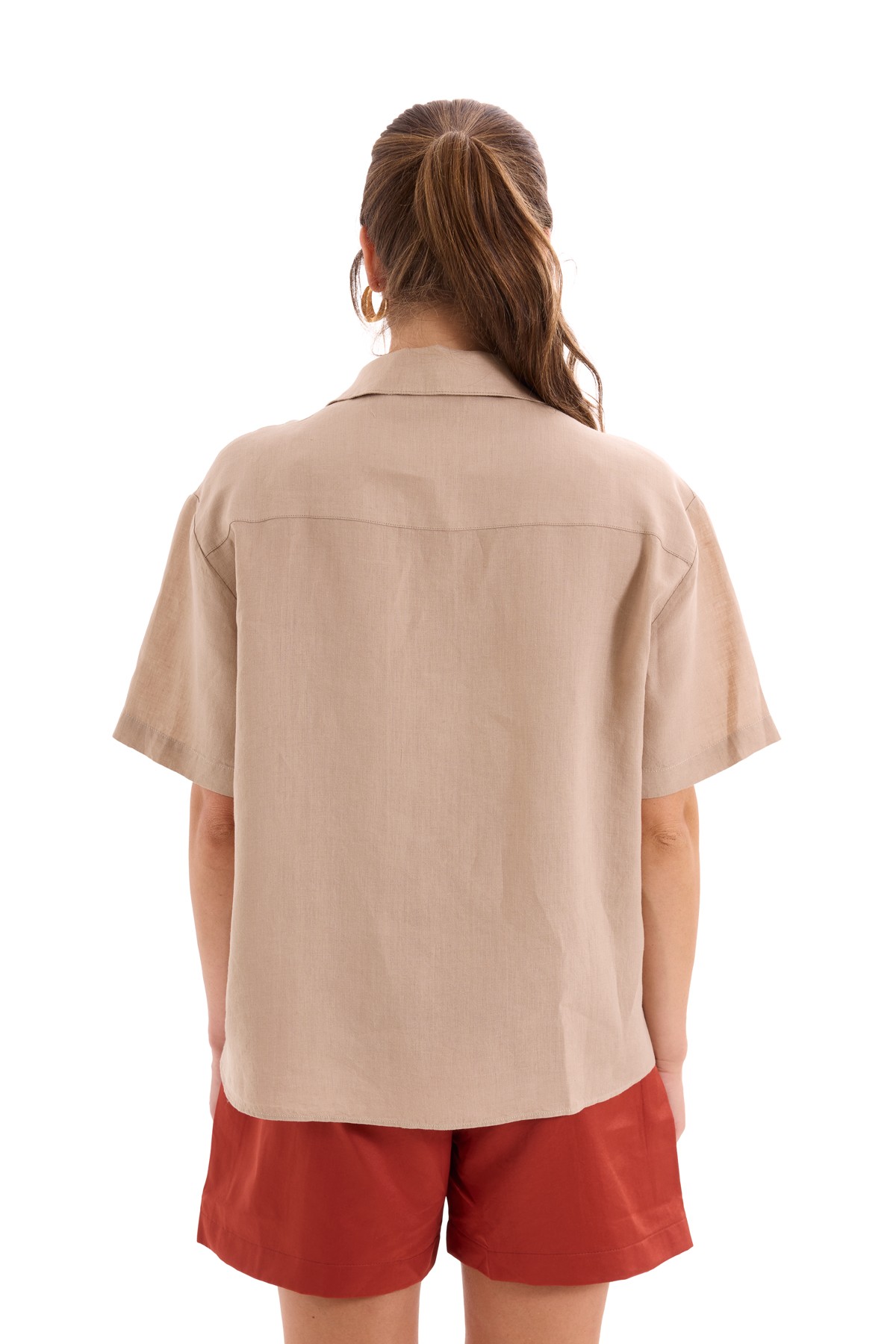 100% Linen Short Sleeve Shirt