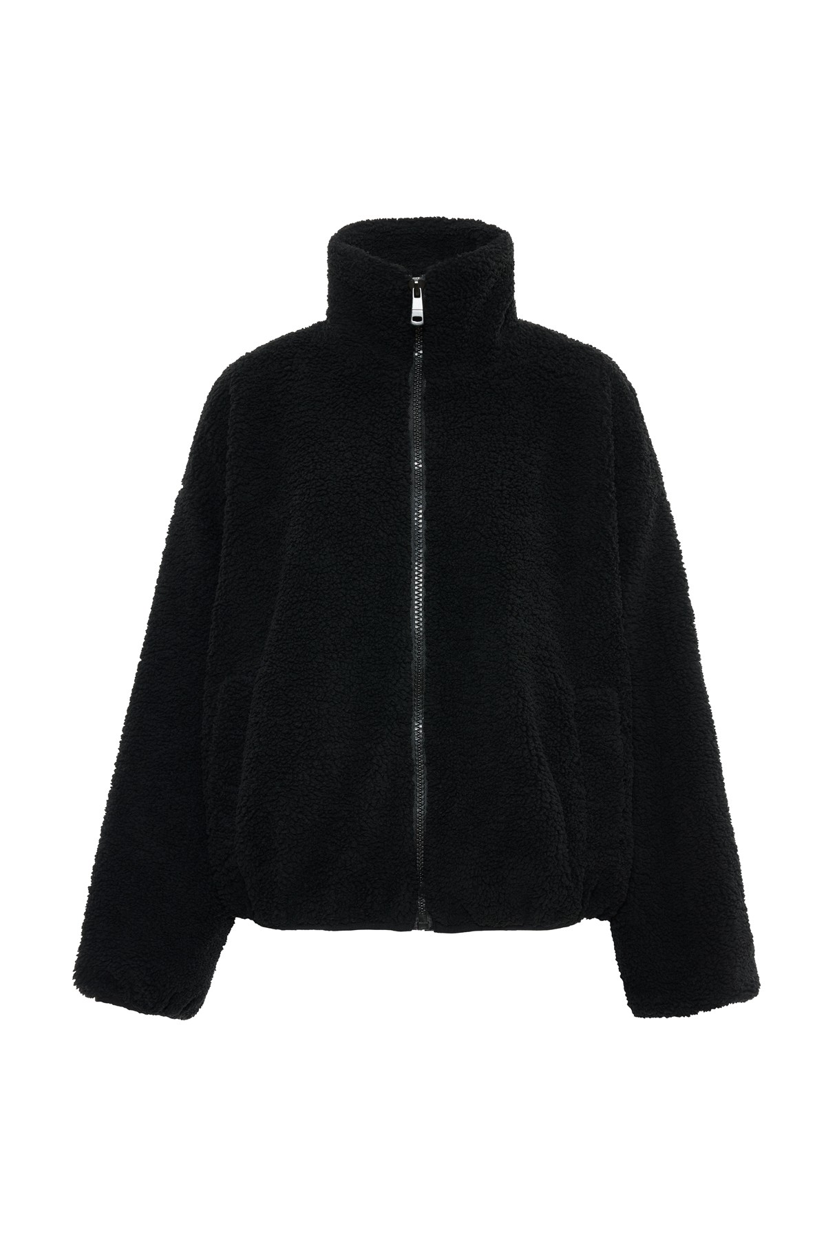 Black Plush Jacket K