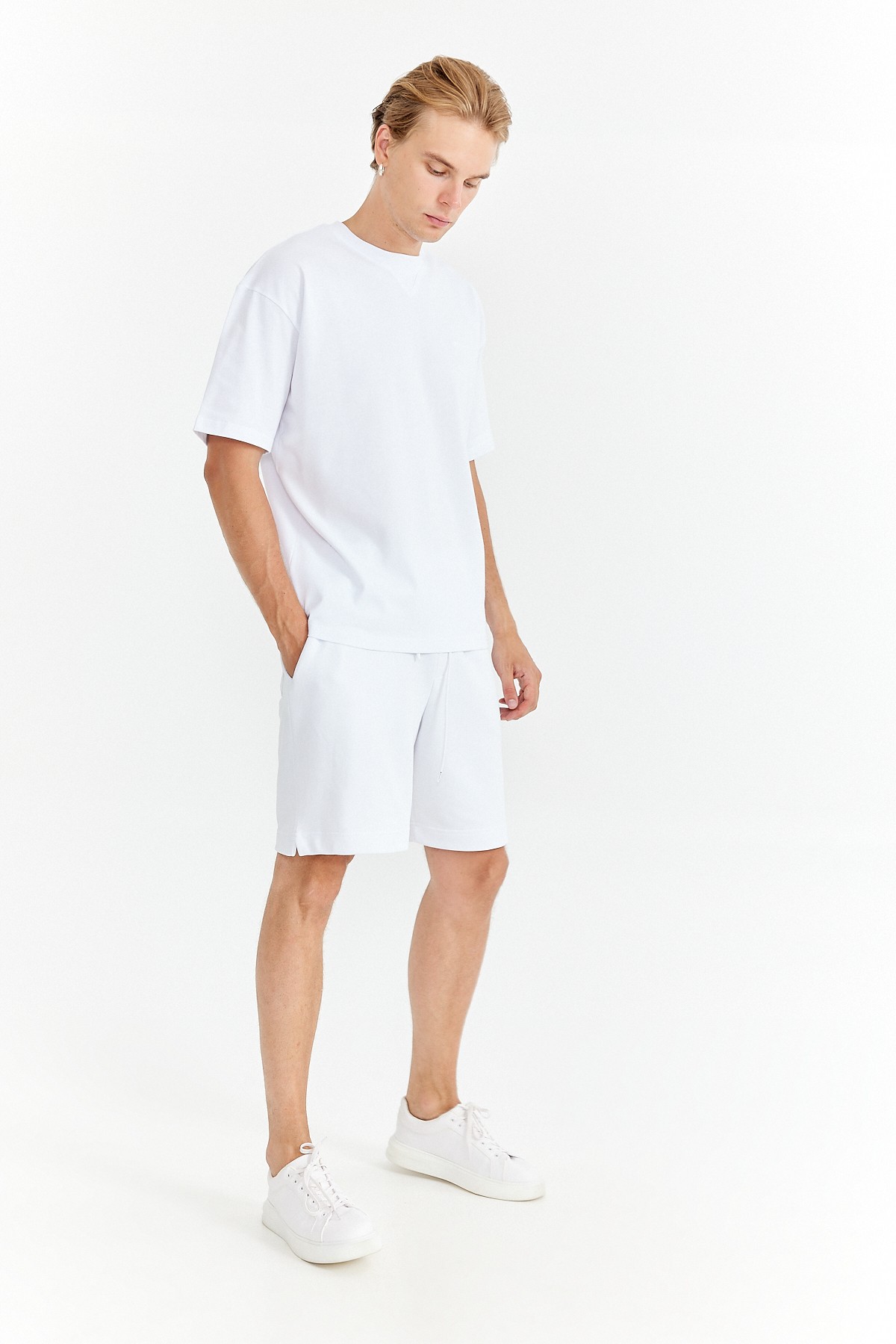 White Essentials Oversize T-Shirt