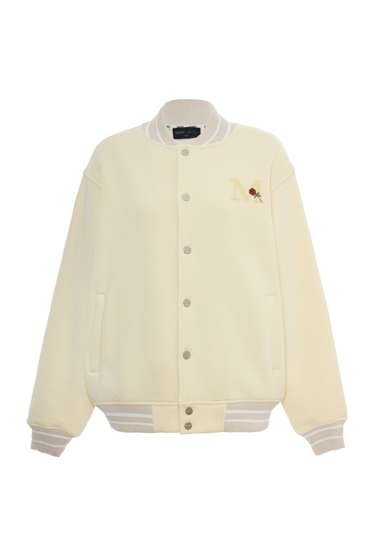 Ton in ton Embroidered College Jacket K