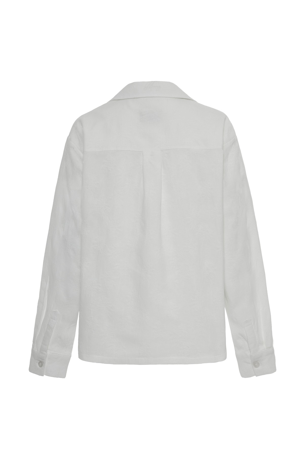 White Whisper Jacquard Shirt K