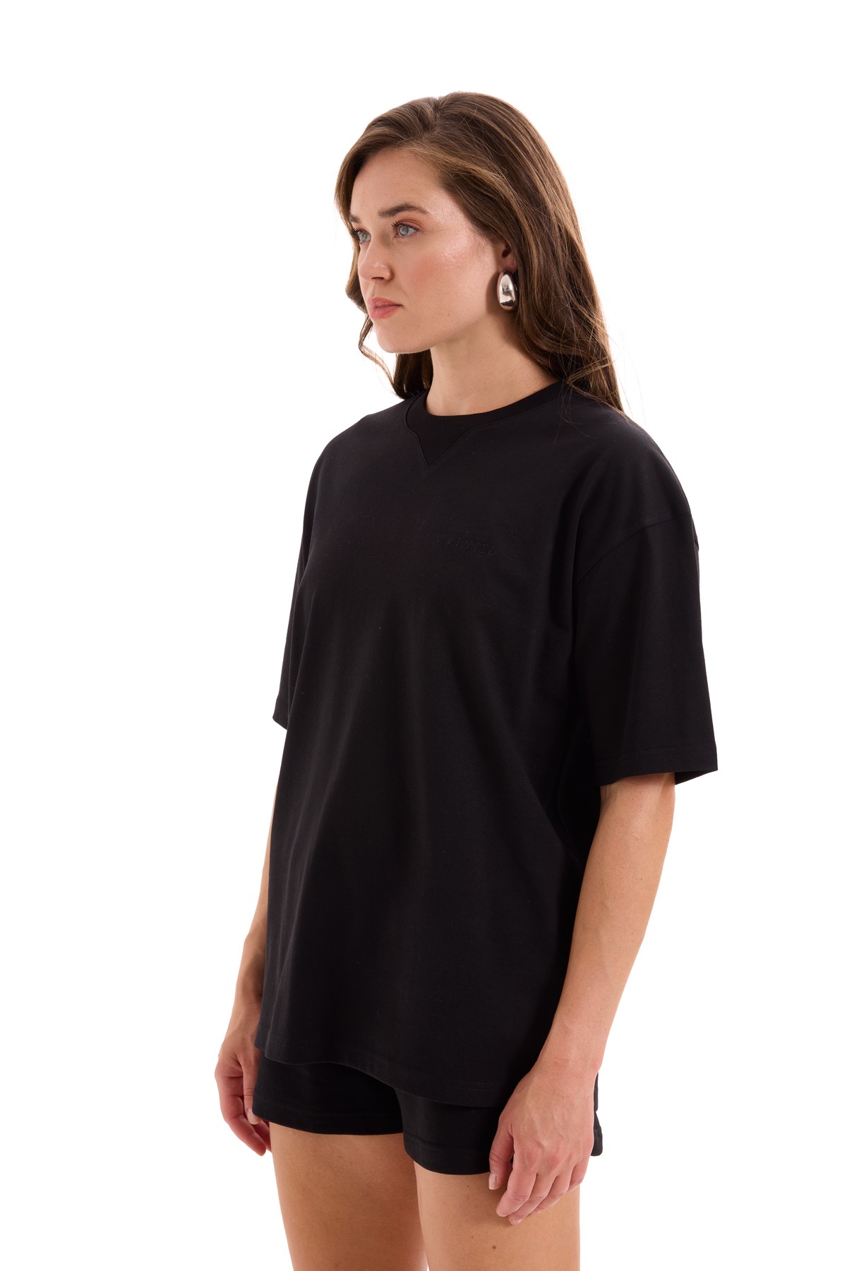 Black Essentials Oversize T-Shirt K